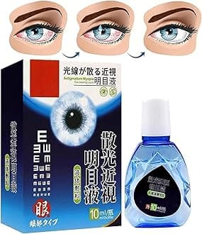 ATTDX Treatment EyeProblems SolutionDrops, Eye Therapy Drops, Eye Drops for Dry Eyes, Best Moisture Eye Drops, Eye Care Brightening Solution Japanese (1pcs)