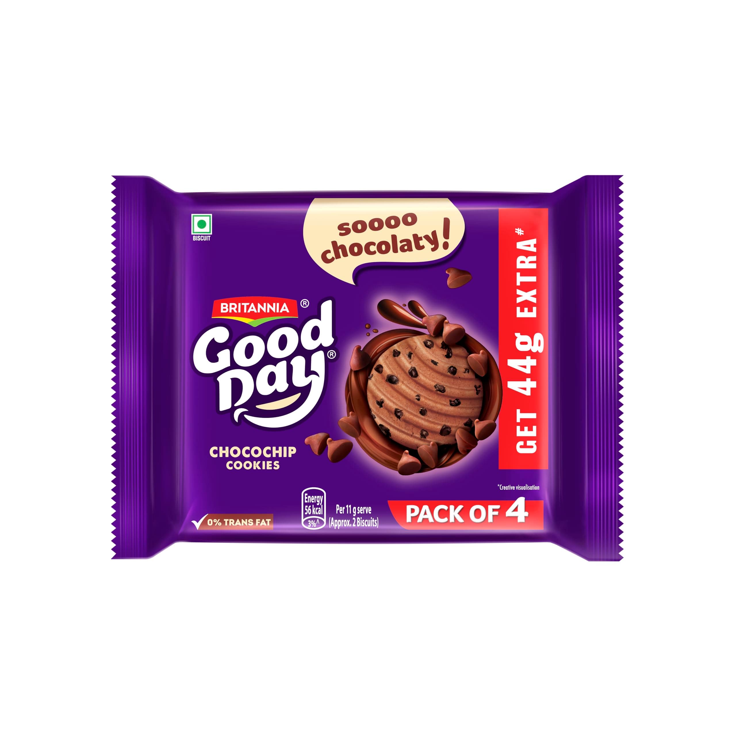 Britannia Good Day Choco Chip Cookies, 400 g
