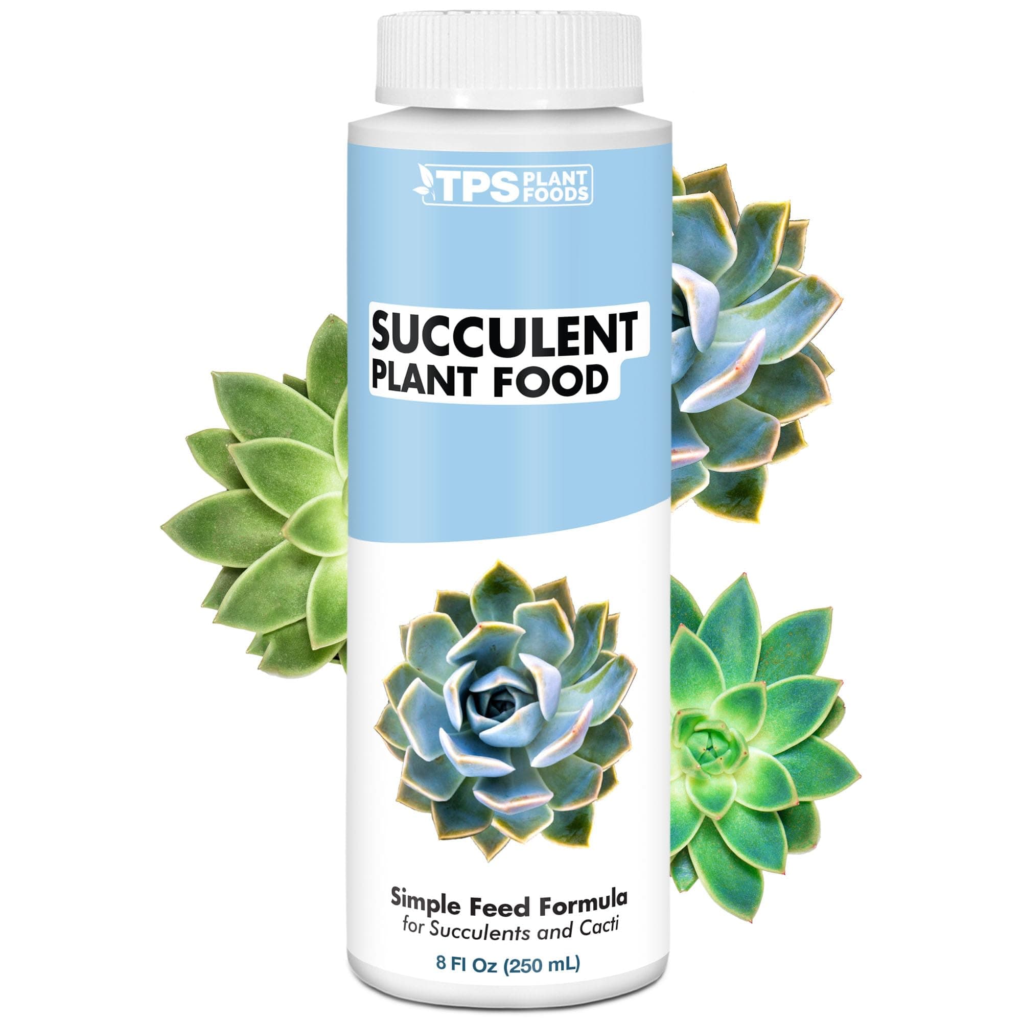 Succulent Plant Food – Liquid Fertilizer for Compact Growth, Vibrant Color & Stronger Root Development, 8 oz
