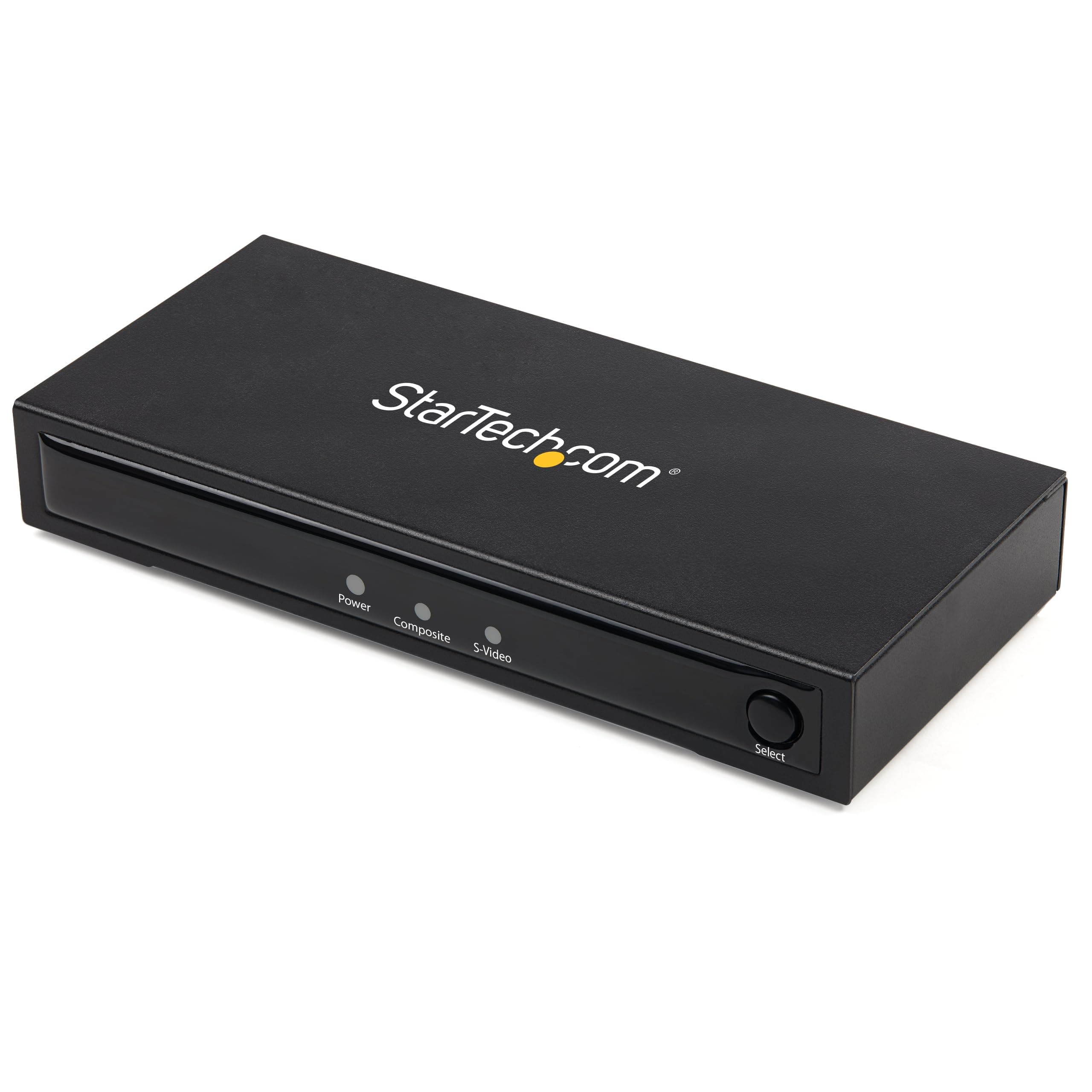 com S-Video or Composite to HDMI Converter with Audio - 720p - NTSC & PAL - Analog to HDMI Upscaler - Mac & Windows (VID2HDCON2)