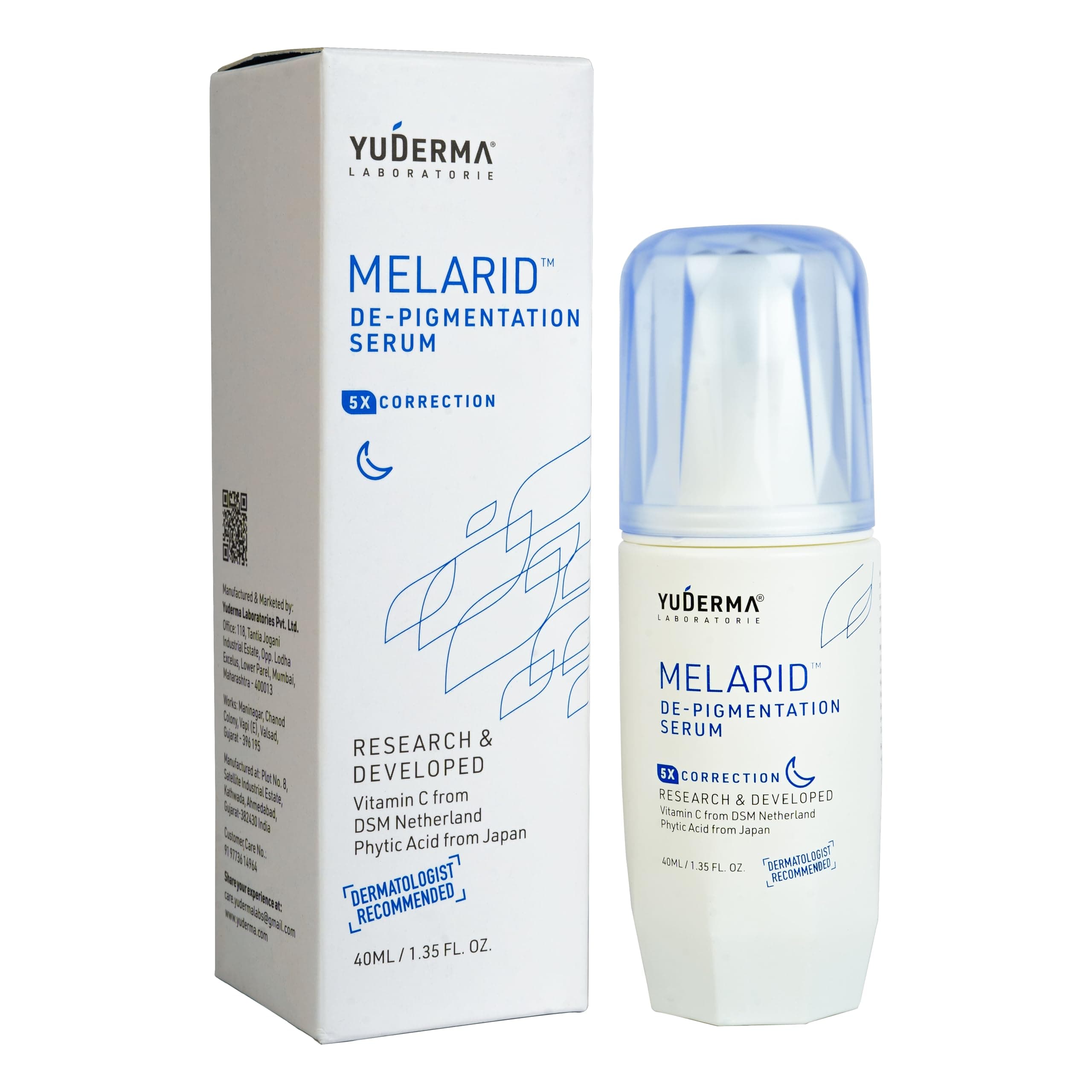Melarid 5X CORRECTION De-Pigmentation Serum, 40 Ml