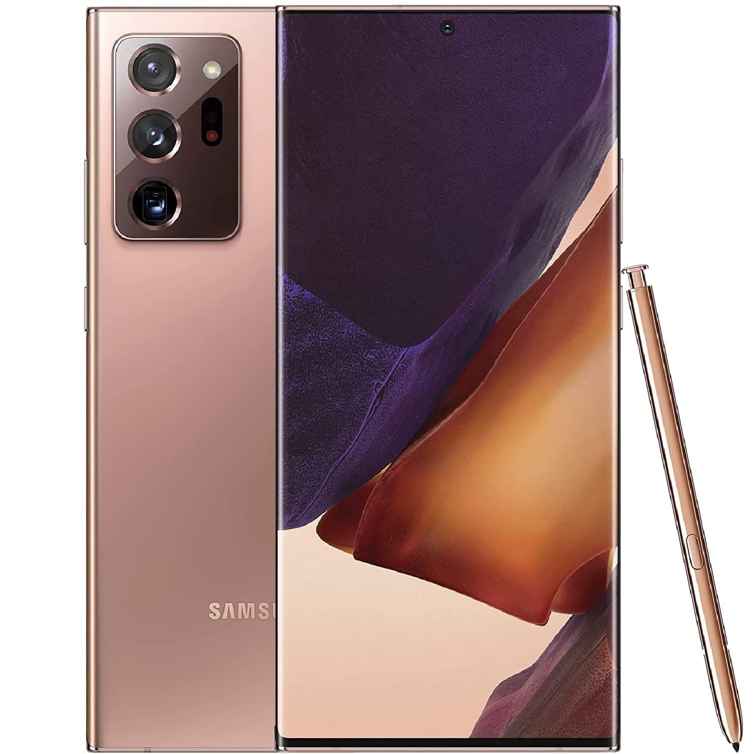 Galaxy Note20 Ultra 5G Sim Free Android Mobile Phone Mystic Bronze 256 GB