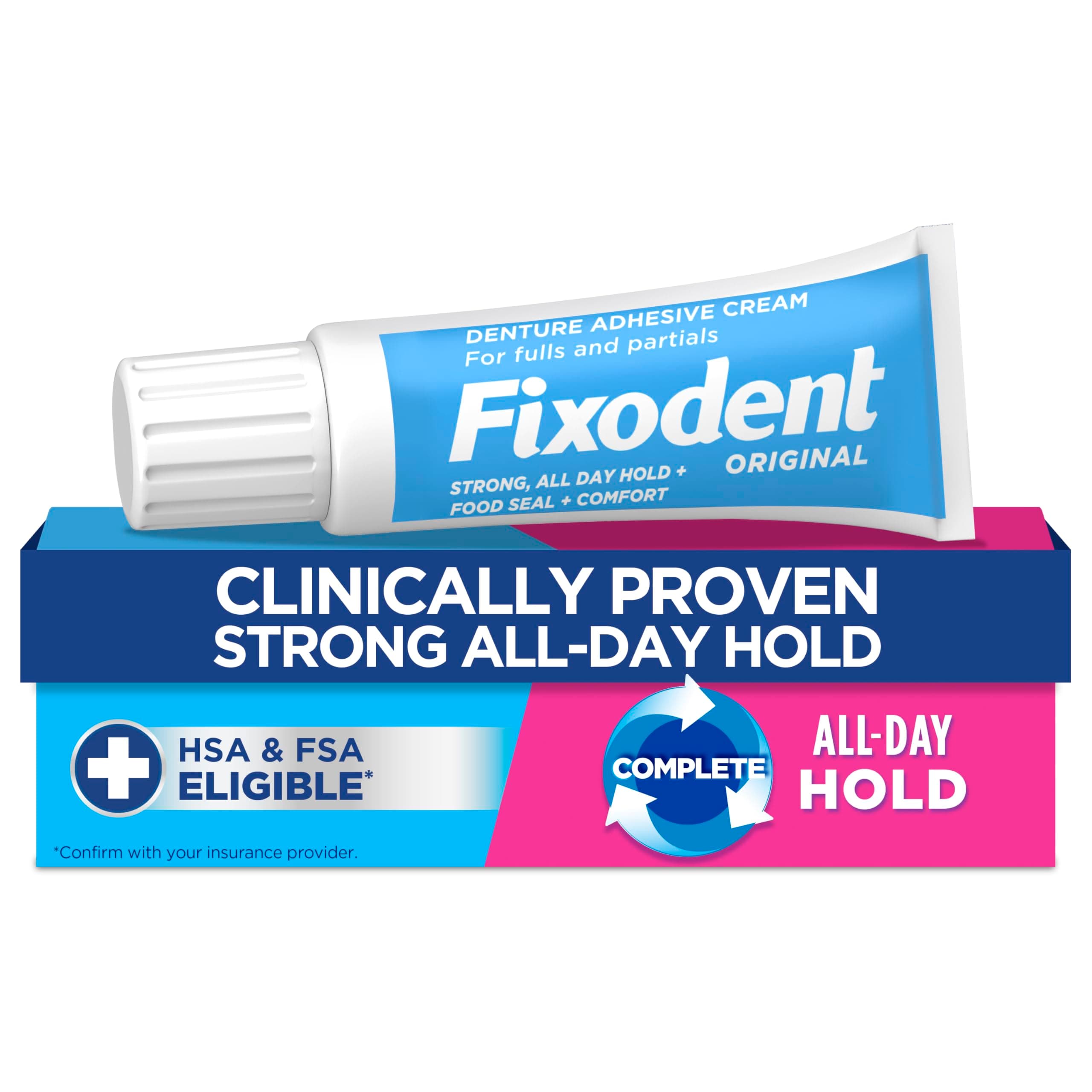 Fixodent Neutral Denture Adhesive Cream 47g