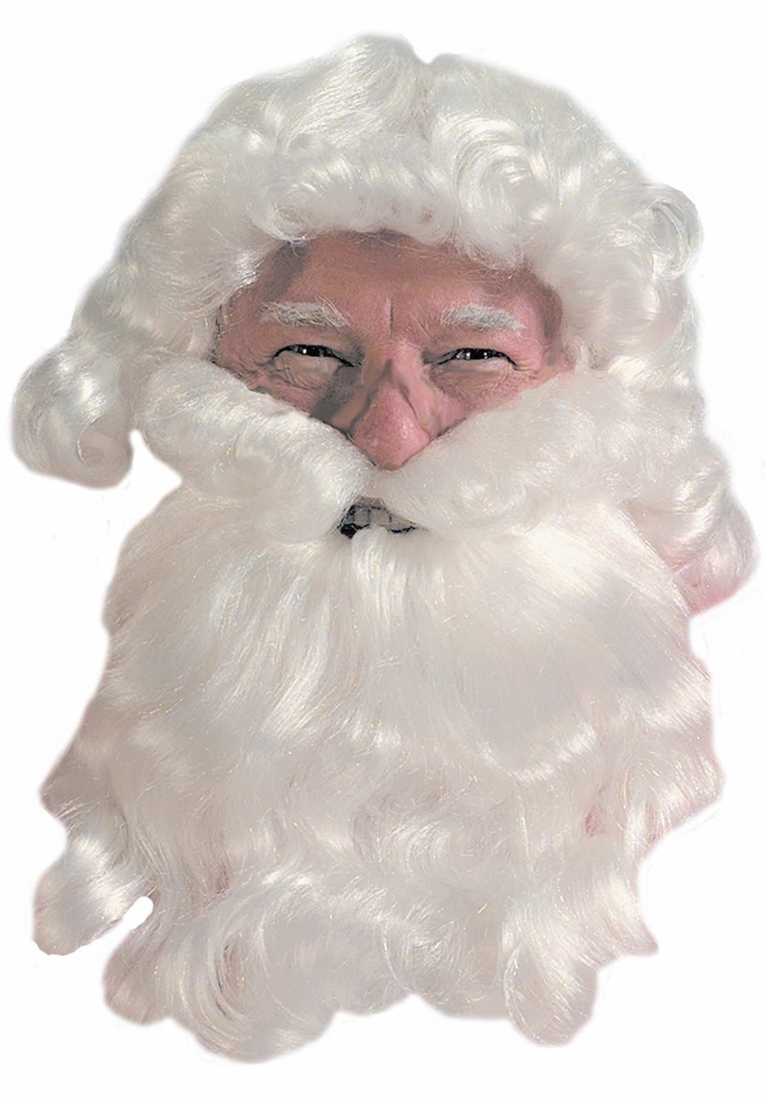 Curly White Santa Beard and Wigs Set [35]