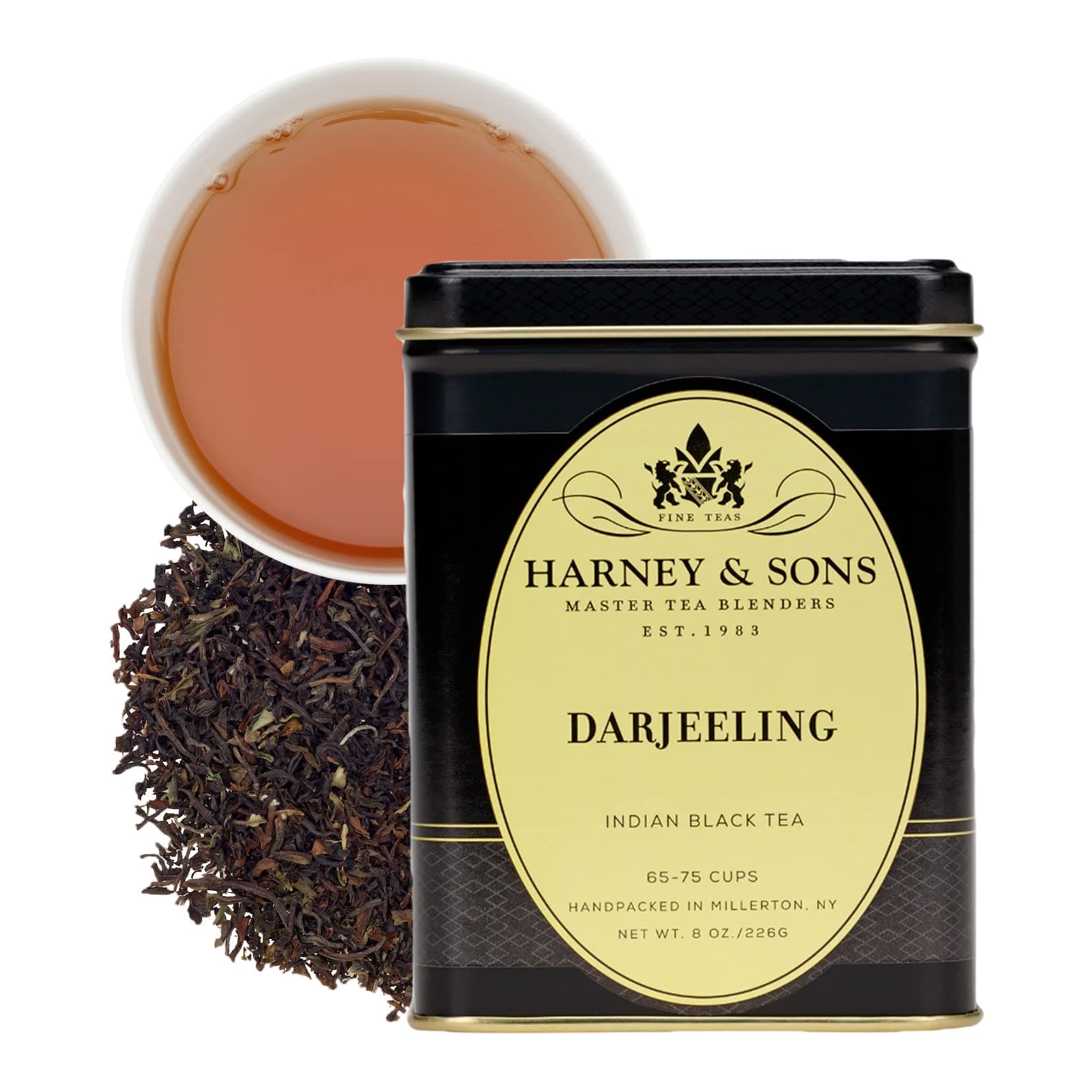 Loose Leaf Black Tea, Darjeeling, 8 Ounce