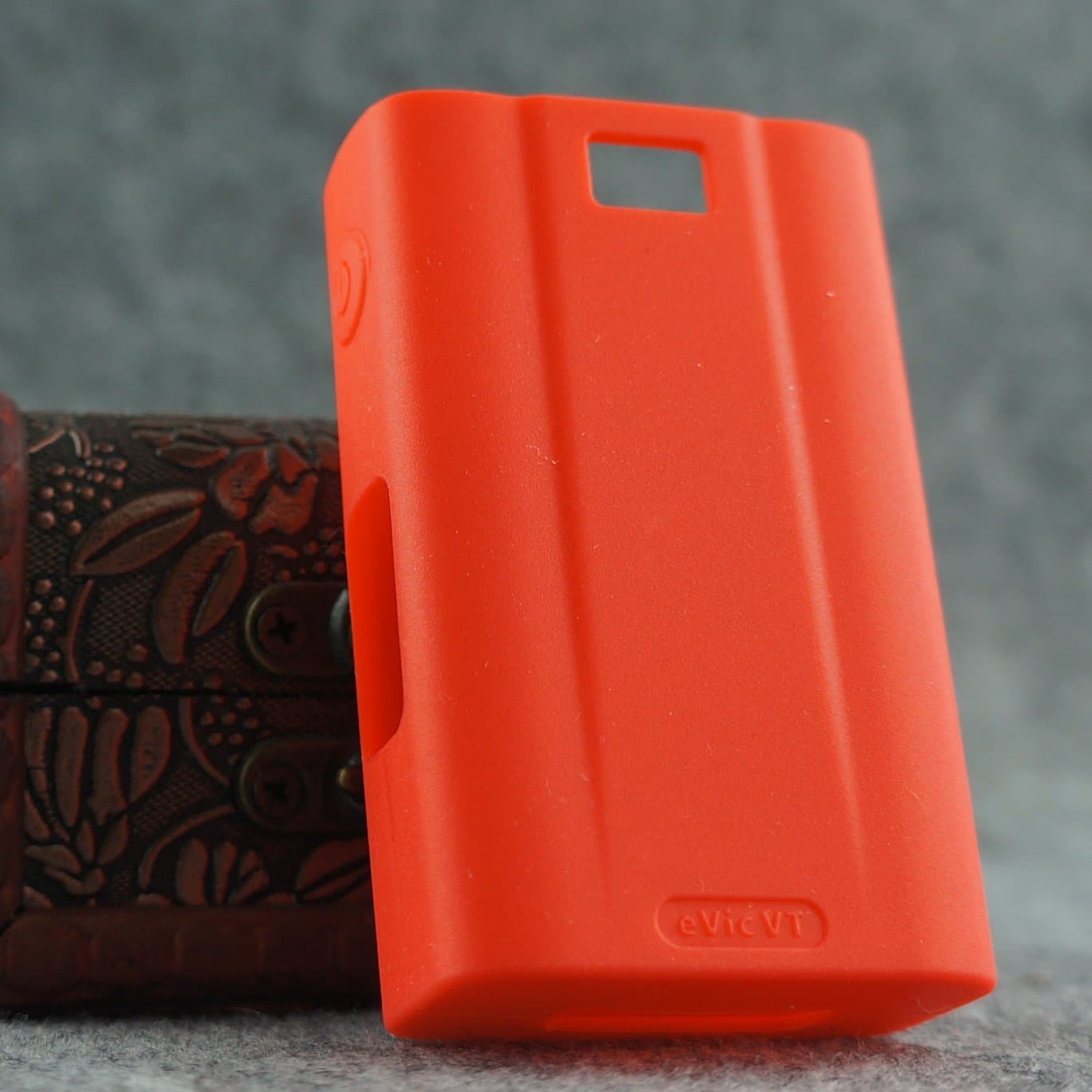 Silicone Case for eVic VT cover wrap skin (red)