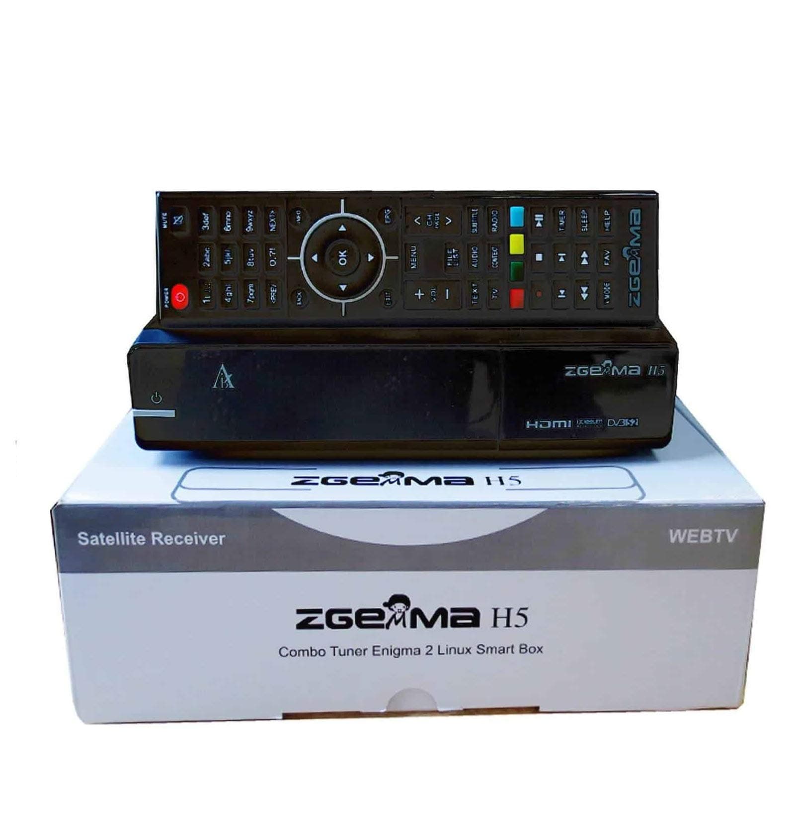 ZGEMMA H5 2019 DUAL CORE FTA SATELLITE RECEIVER DVB-S2 new version H2H