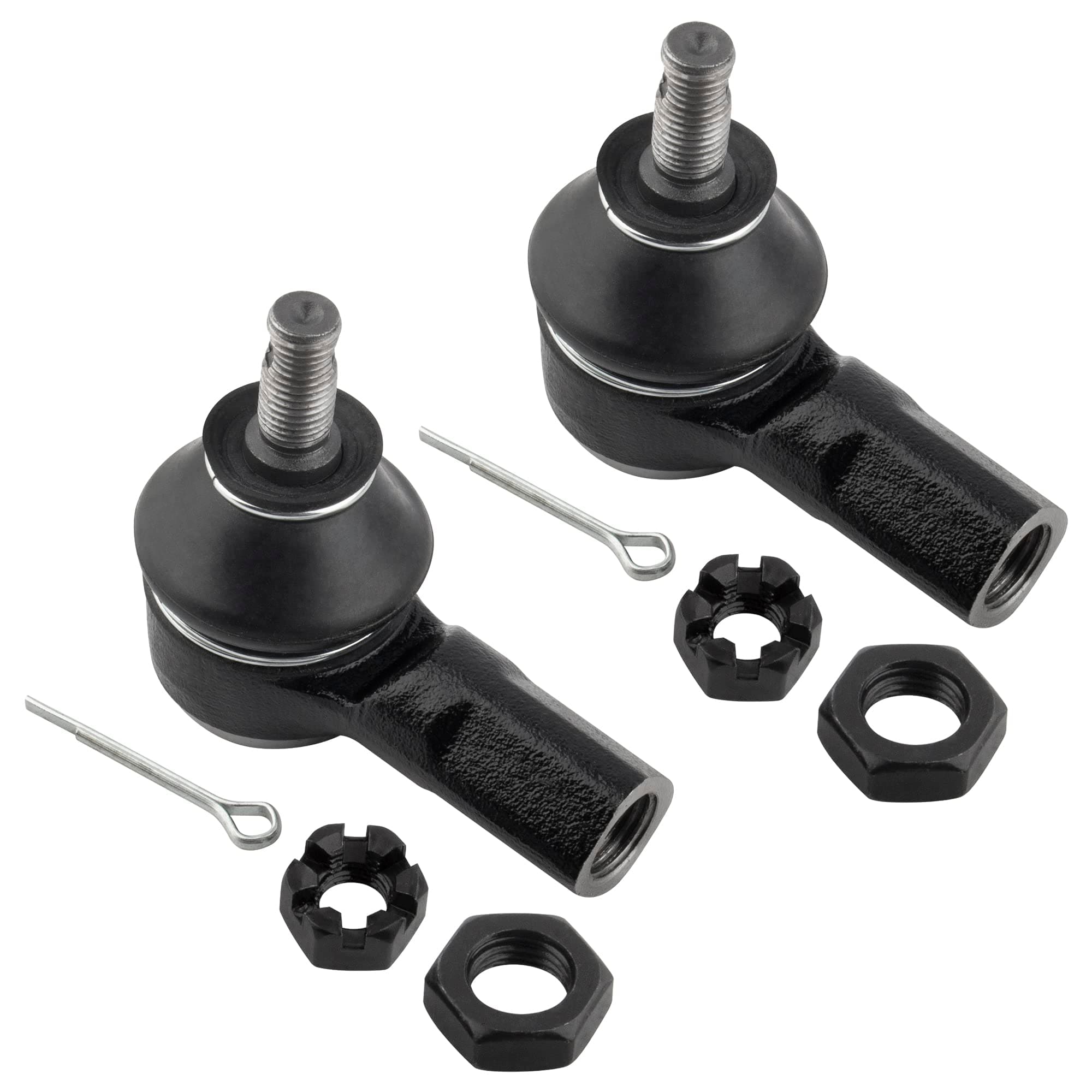 BOXI 2pcs Front Outer Tie Rod Ends Fit for Honda Civic 2001 2002 2003 2004 2005 / for Honda CR-V 2002 2003 2004 2005 2006 / for Acura EL 2001 2002 2003 2004 2005 | ES3581