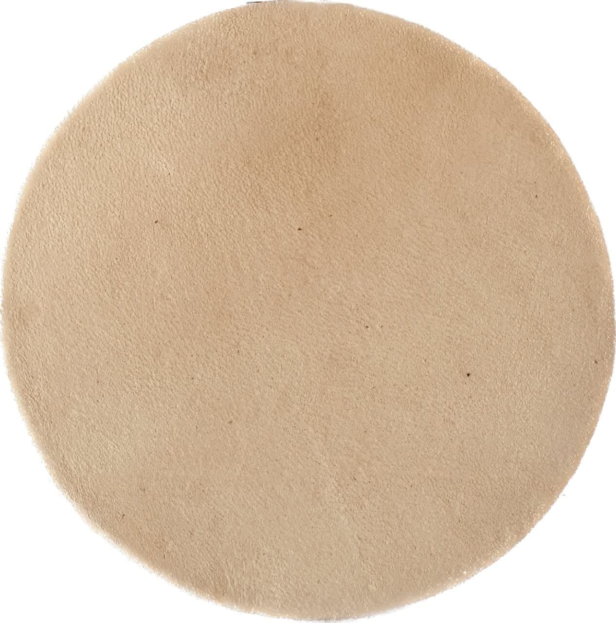 Dangerous Threads 18-Pack Veg Vegetable Tan Cowhide Leather 3 1/4" Round Rounders: Coaster, Carving, Dying, Stamping, Laser Engraving