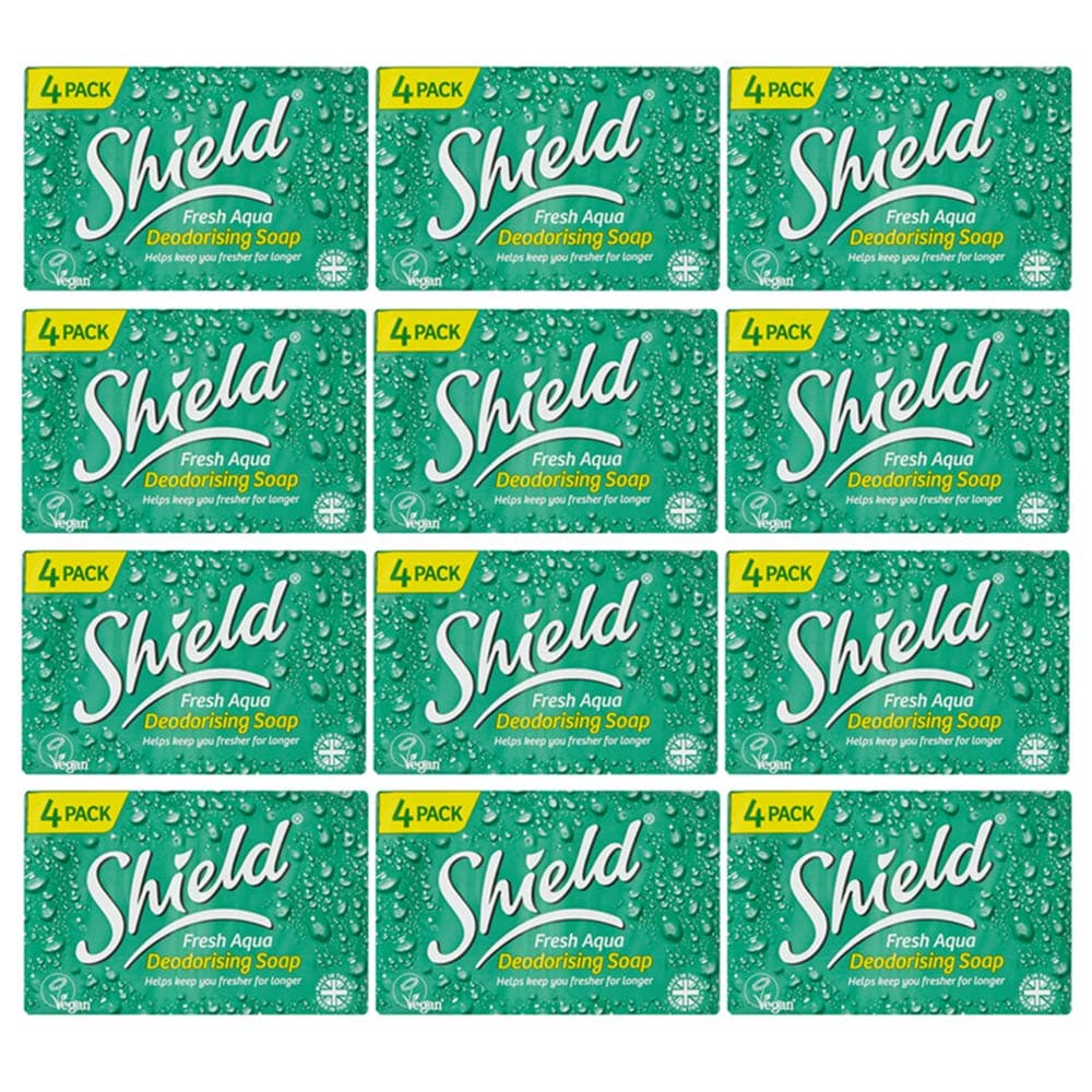 Shield Soap Aqua 4 Pack 115g x 12 Packs