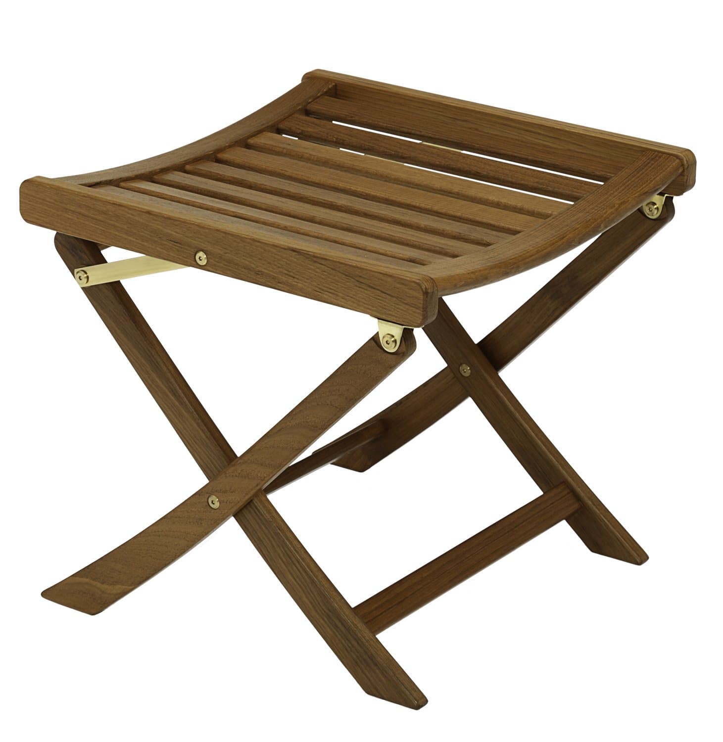 Whitecap Teak Industries WT60072 Folding Stool for Chair