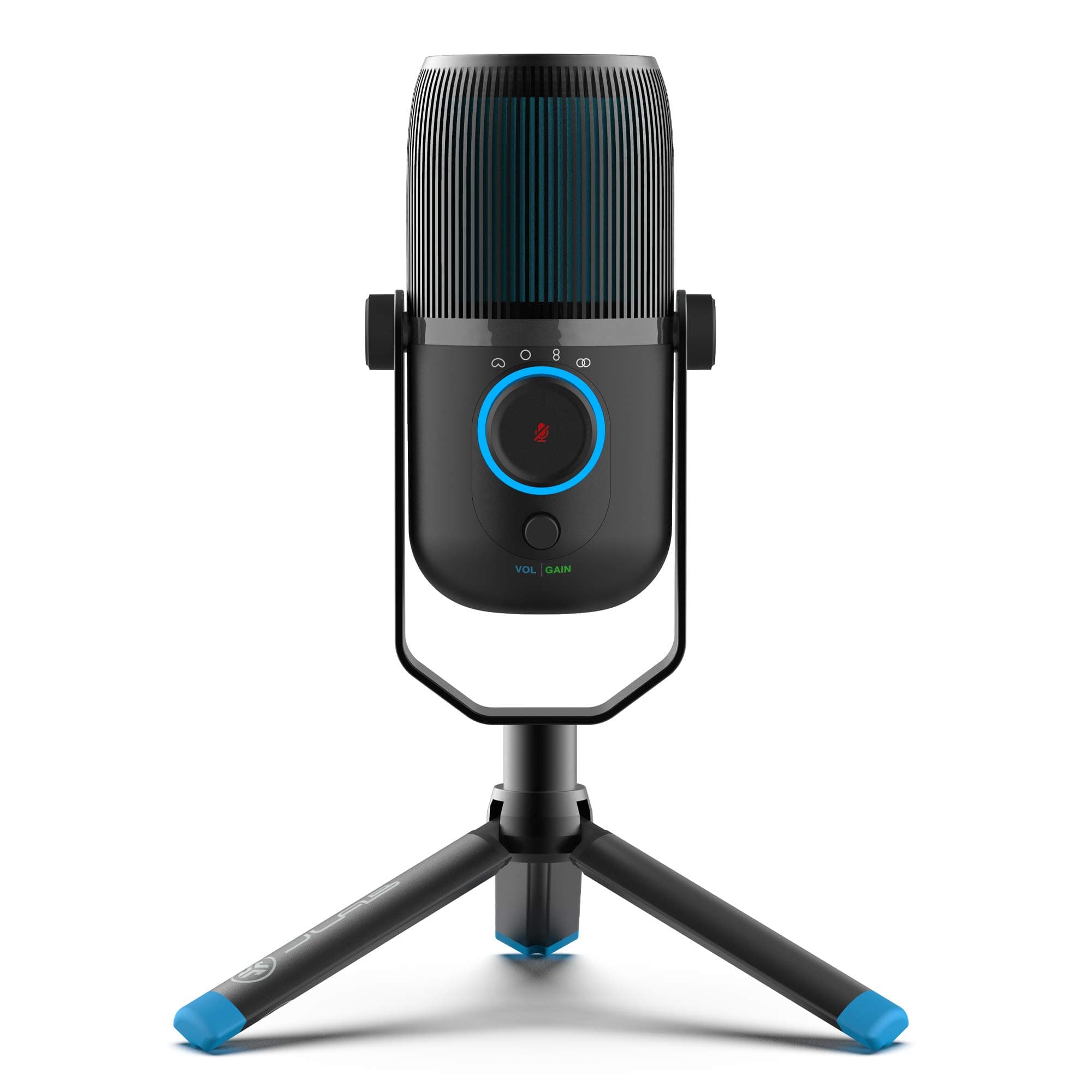 Talk USB Microphone, USB-C Output, Cardioid, Omnidirectional, Stereo or Bidirectional, 96k Sample Rate, 20Hz, 20kHz Frequency Response, Volume, Gain Control, Quick Mute, Plug & Play