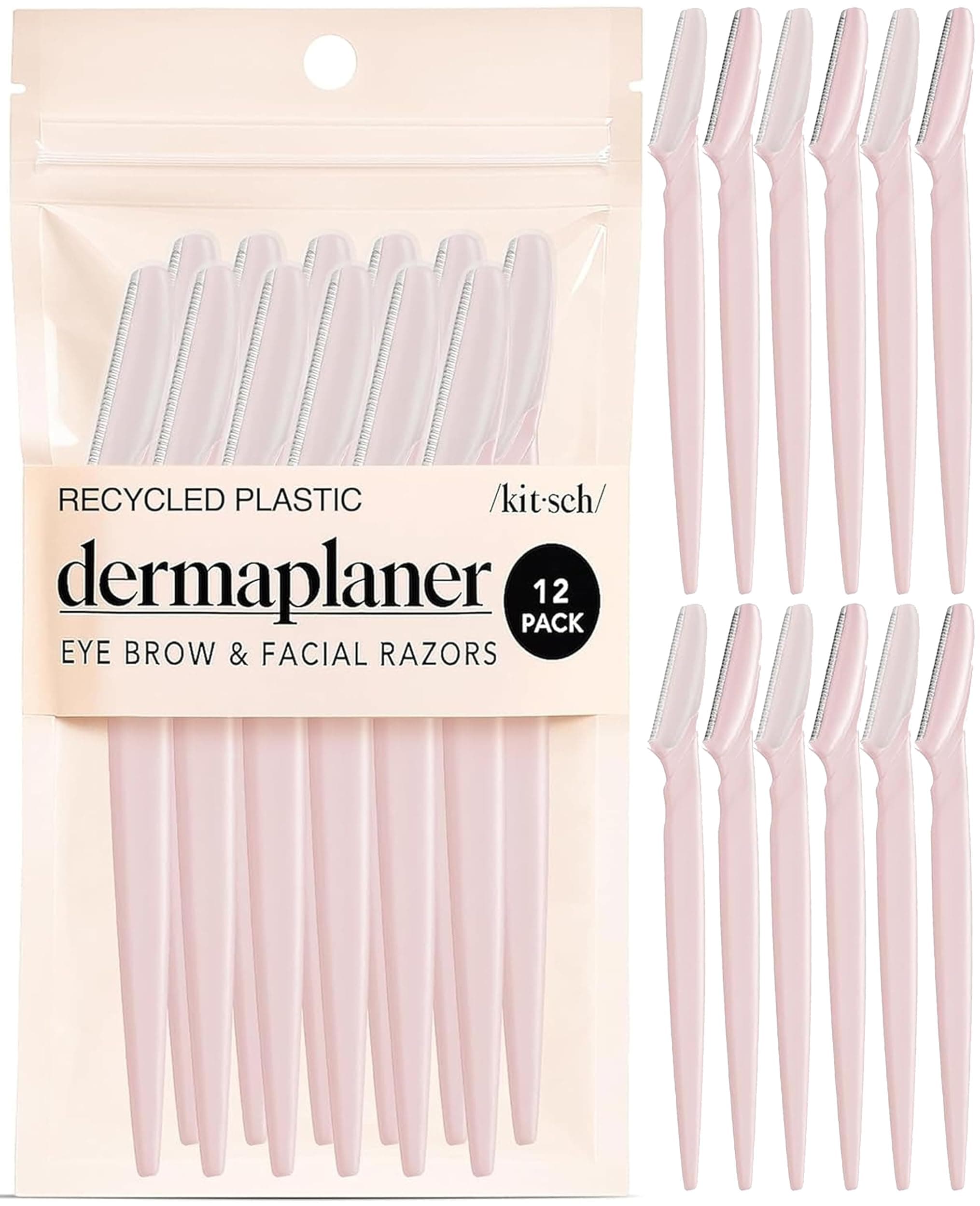 Kitsch Dermaplaning Tool Set - Black