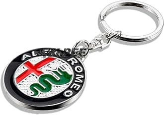 Alloyed Car Keychain for Car 3D Metal Key Chain Gifts for Women and Men Keyring Universal Size