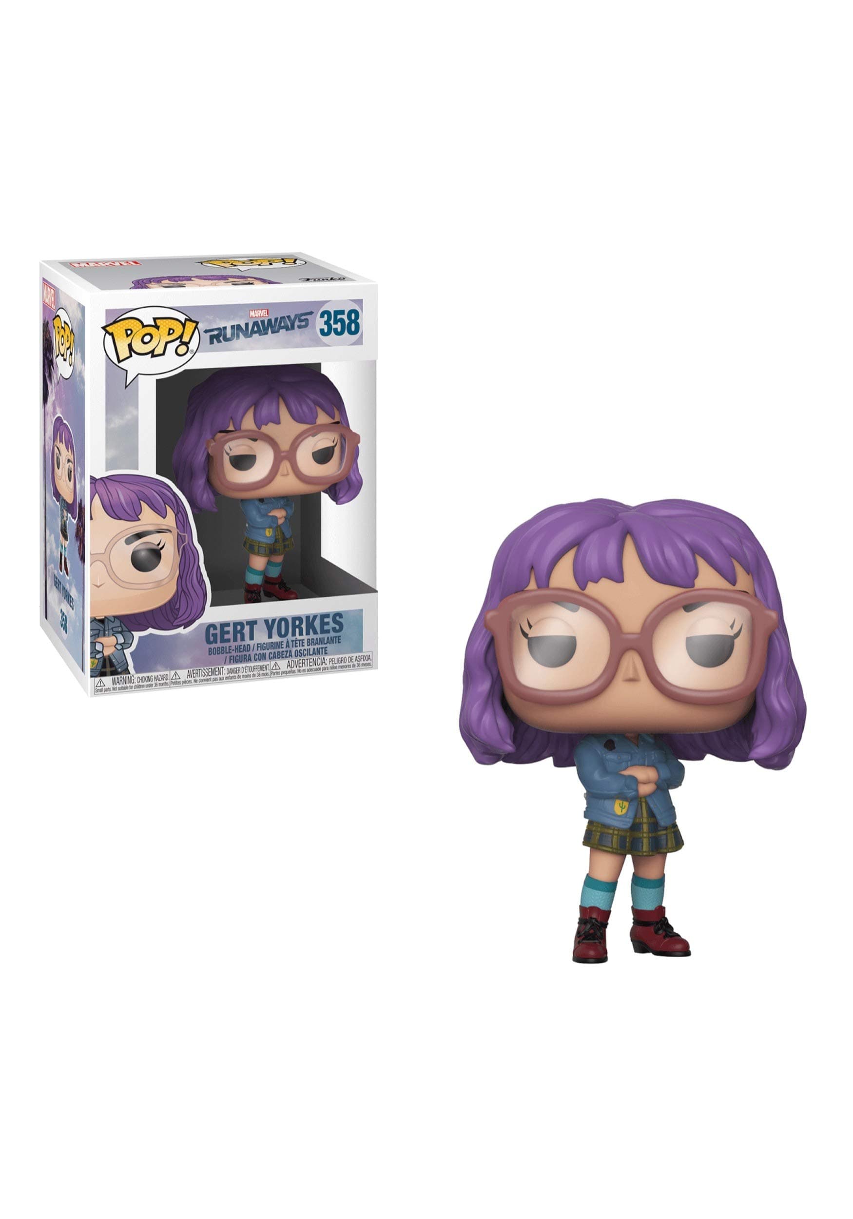 Pop Marvel: Runaways - Gert Collectible Figure, Multicolor