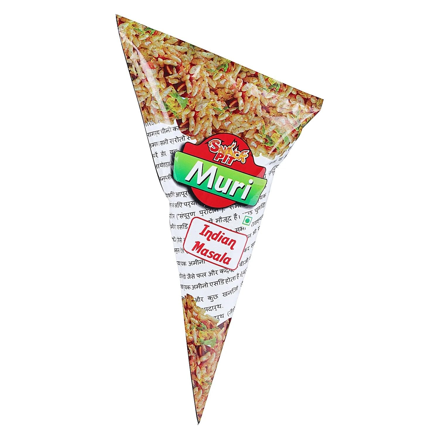 New Tree Muri - Authentic Indian Flavored Puffed Rice Snack | Ready-to-Eat, Light & Crispy Snack | Healthy Vegetarian Snack Option (50g, Indian Masala)