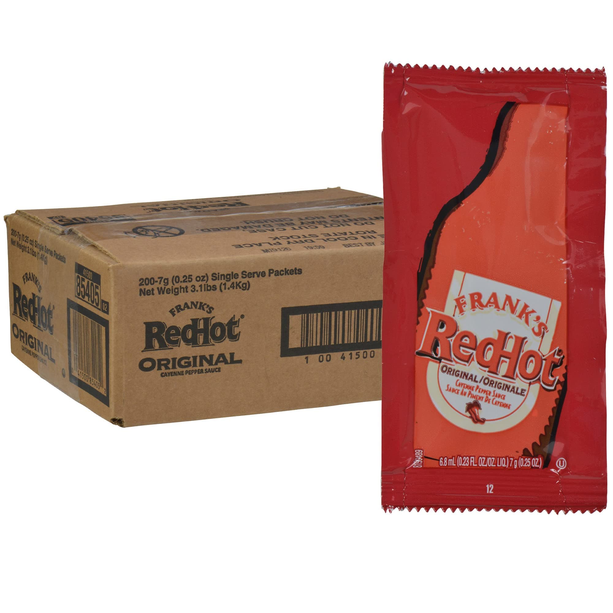Frank's RedHot Original Cayenne Pepper Sauce Packets