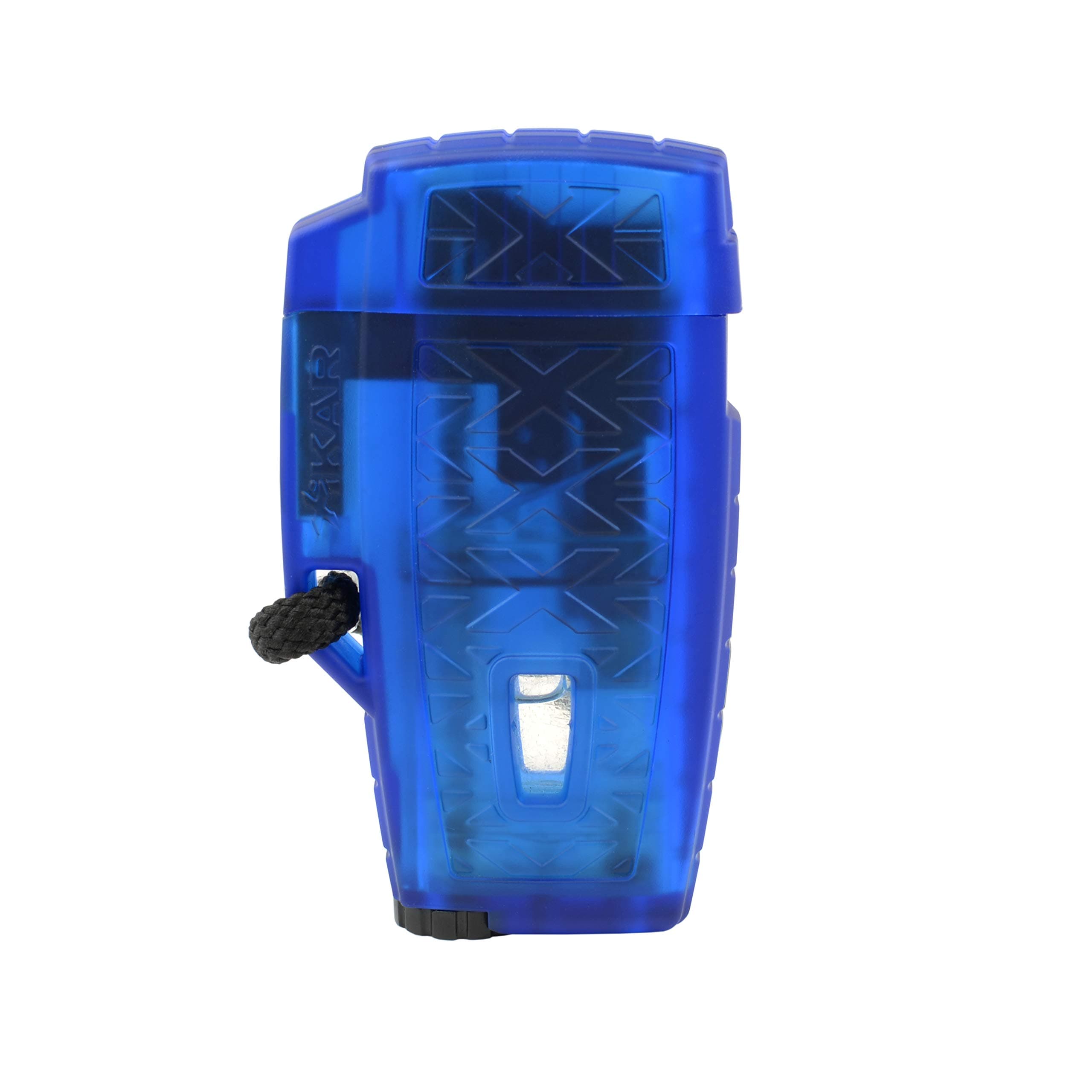 Stratosphere II High Altitude Lighter, Single Jet Flame, Windproof, Ergonomic Design, Durable and Dependable, Blue