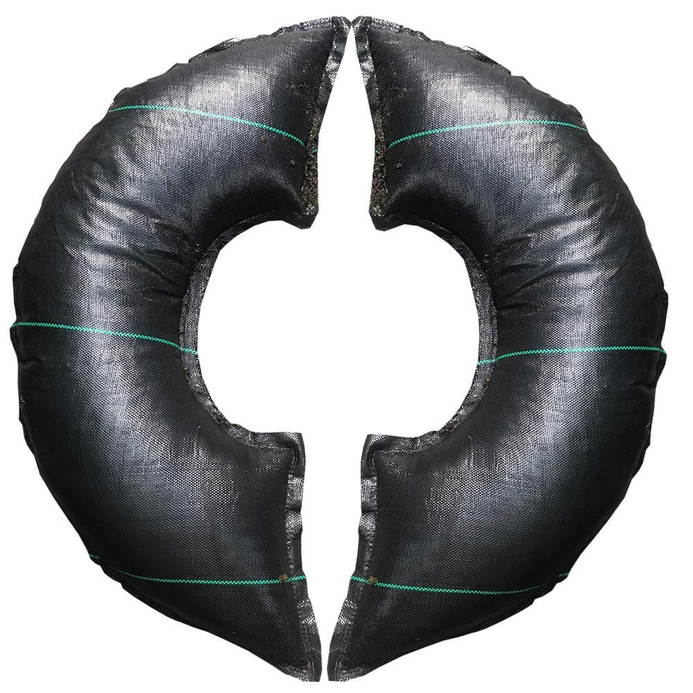 SteadySpring Smart 30-Day Tree Watering Mat Auto Refills with Rain for Trees with Root Ball 15.8 in to 23.8 in - Watering Bag Plus Weed Barrier and Frost Protection Blanket (1)