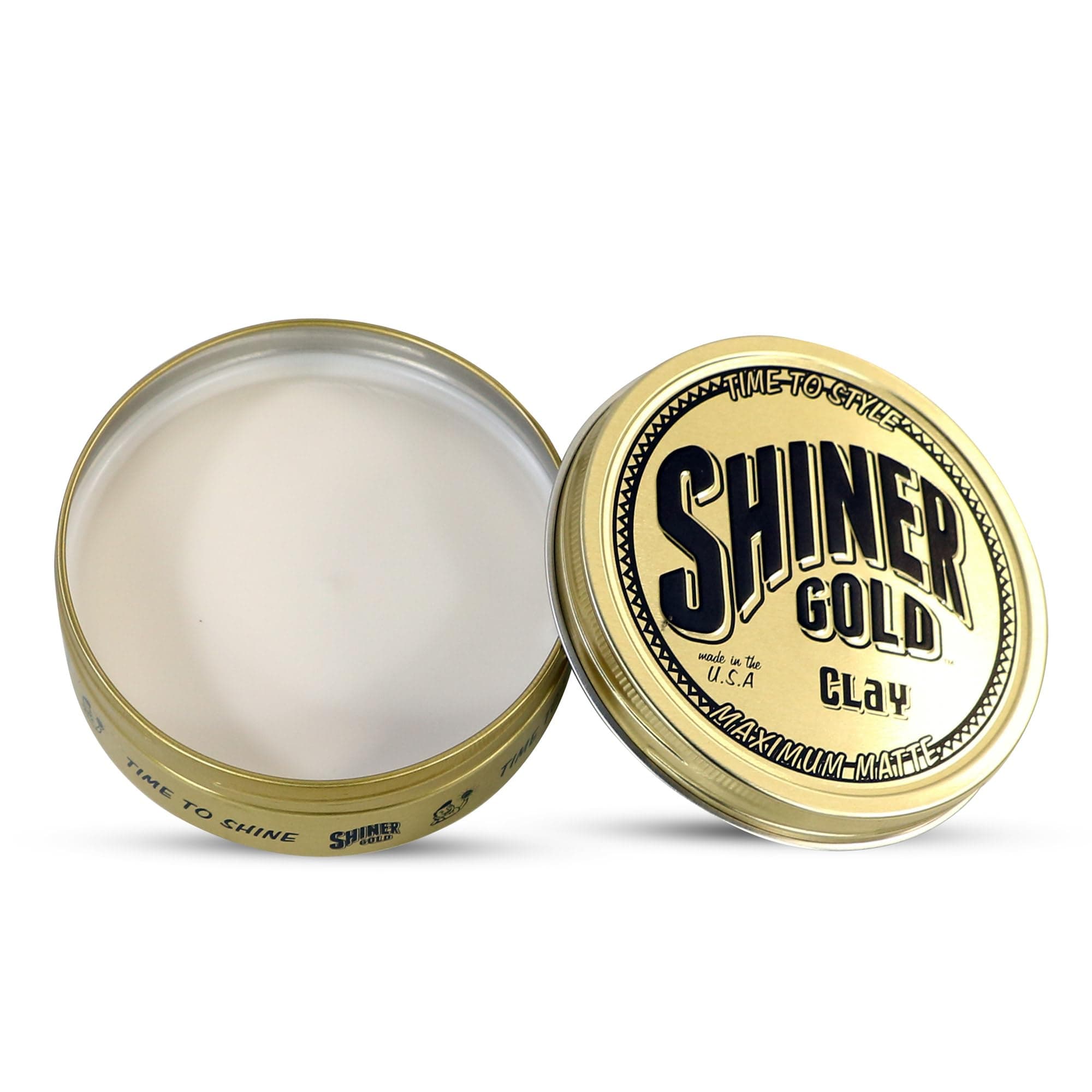 Shiner Gold Matte Clay Pomade 3 Pack