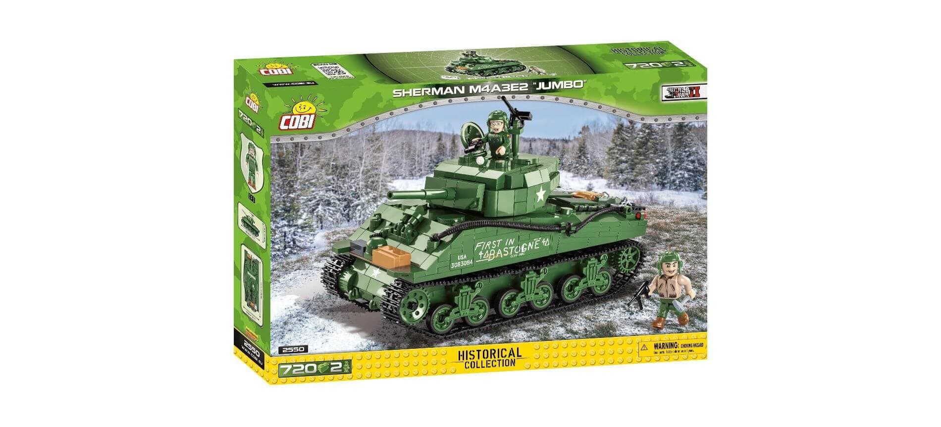 Sherman M4A3E2 JUMBO,Green, Petit