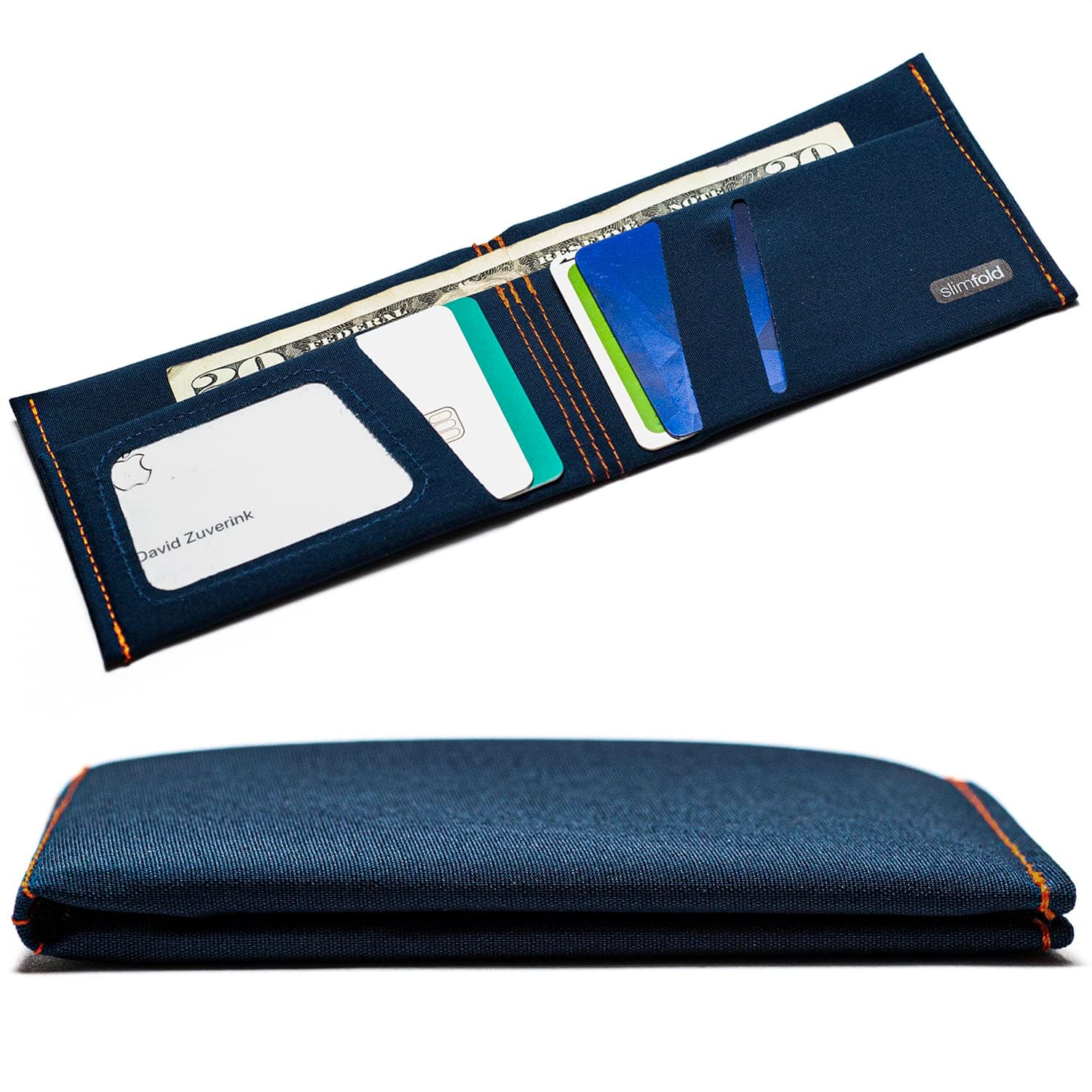 MICRO Minimalist Front Pocket Vegan Slim Wallets for Men (RFID Blocking)