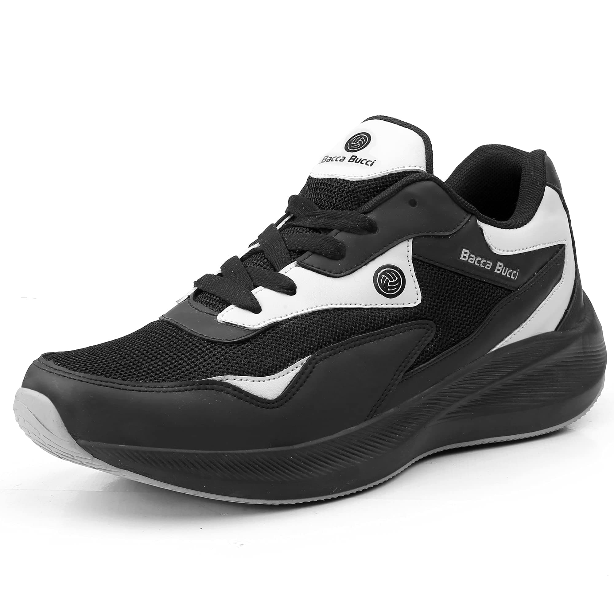 Men Lace Up Running Shoes