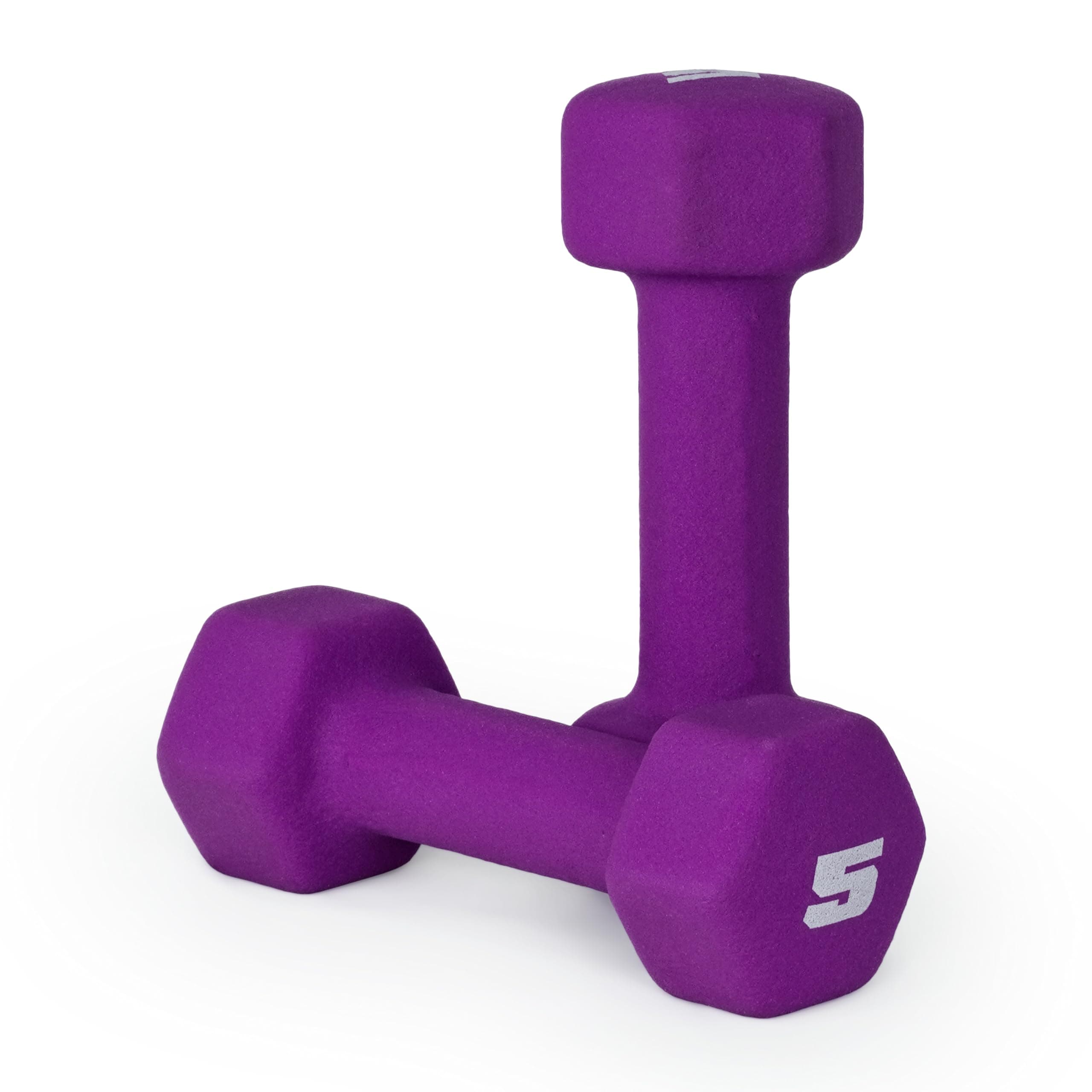 Neoprene Coated Dumbbell Weights | Single, Pair or Set