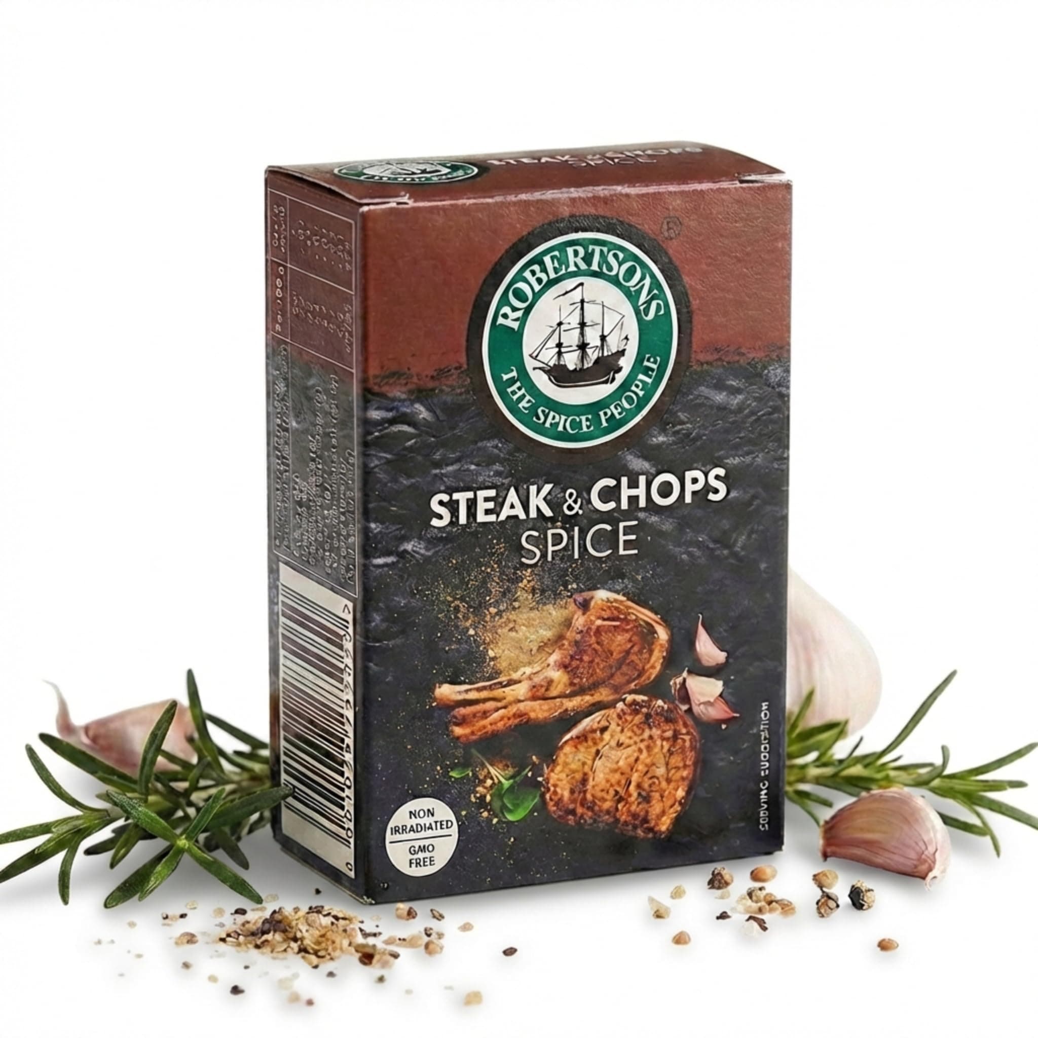 Robertsons Spice - Steak and Chops Refill Box 80gQ