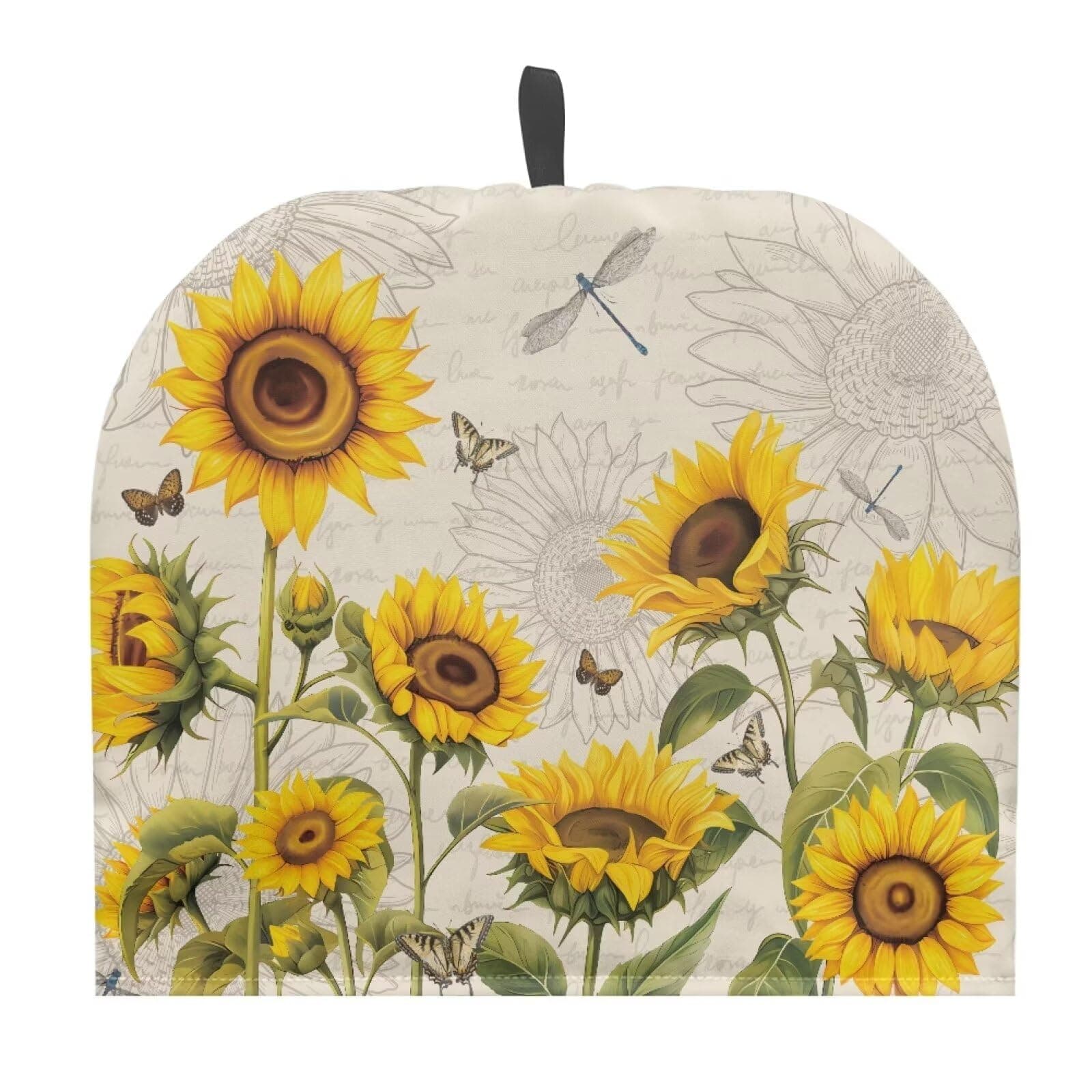 Sunflower Tea Cozy For Teapot Insulated Dragonfly Cosy Butterfly Cozies Kettle Quilt Table Hotel Party Restaurant