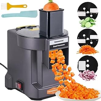 3 in 1 Electric Vegetable Chopper Dicer Slicer Commercial Electric Vegetable Dicer with A Dicing Mold Vegetable Slicer with A Slicing Mold Electrics Food Chopper with A Shredding Mold
