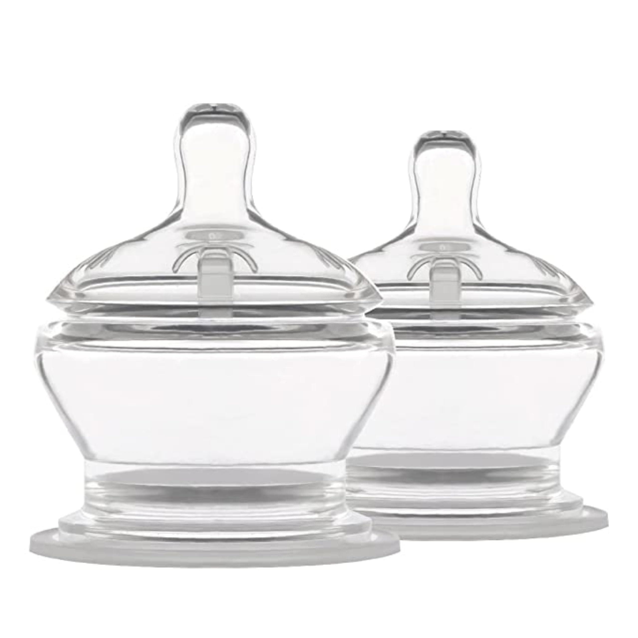 Stage 3 Fast Flow Anti-Colic Nipples, 2-Pack, 6+ Months 100% Soft Silicone Natural Latch Breast-Like Bottle Replacement Nipple