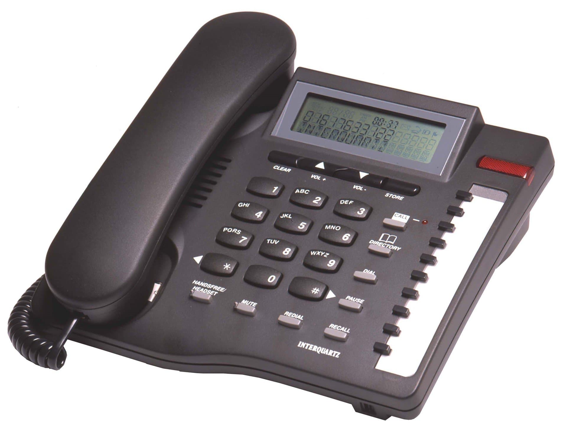 9335B4 Gemini CLI Telephone - Black