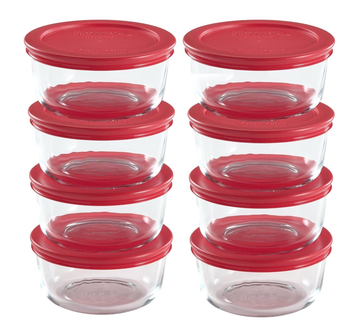 World Kitchen Pyrex 8-Piece Food Storage Set (16-Piece)