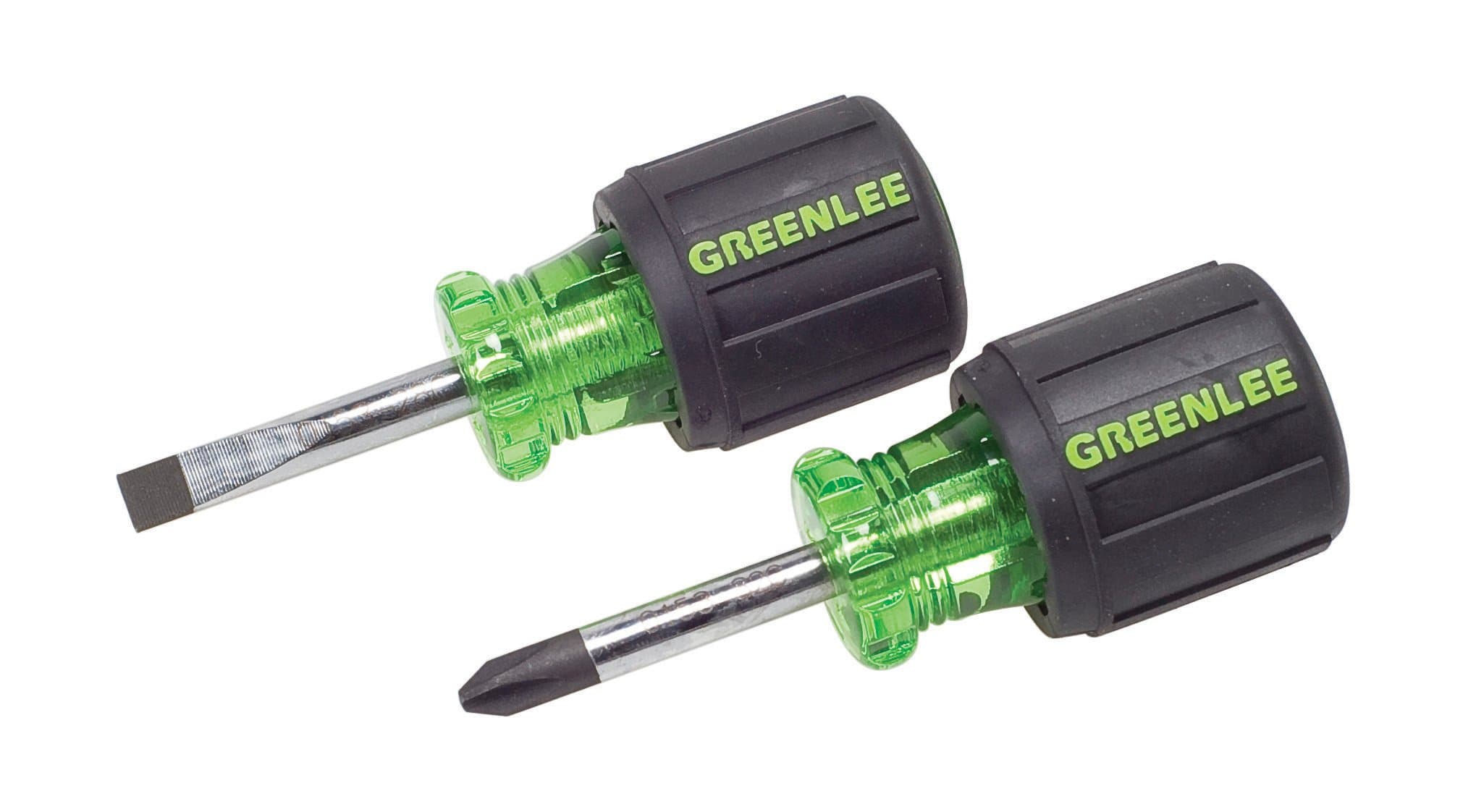 0153-04C Stubby Screwdriver Set, 2 Piece