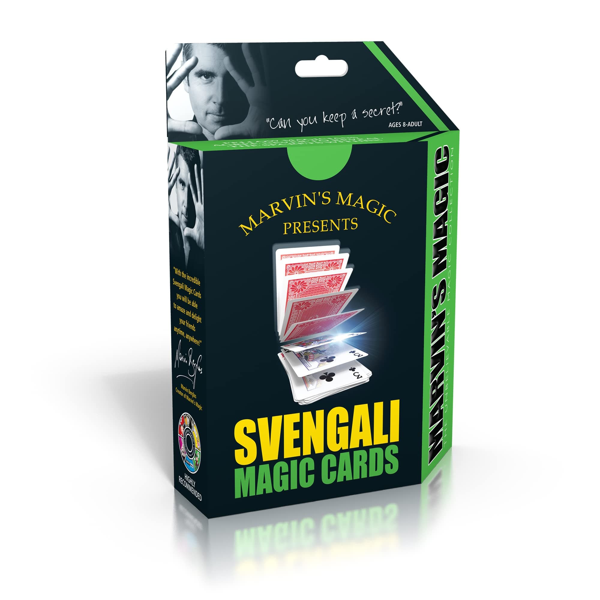 Marvin's Magic - Magic Svengali Magic Card Tricks Set | 25 Amazing Tricks For Adults and Children | Includes Illustrated Guide | Suitable for Age 8+