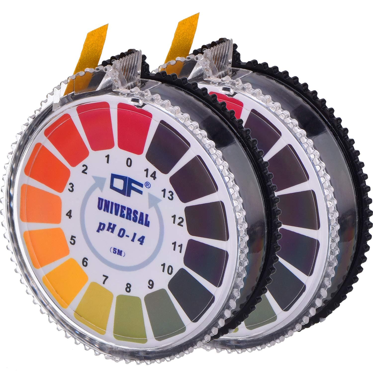 Jovitec Universal Ph Test Paper Strips Ph Test Strips Roll, Measure Full Range 0-14 Each 16.4 ft(2 Rolls)