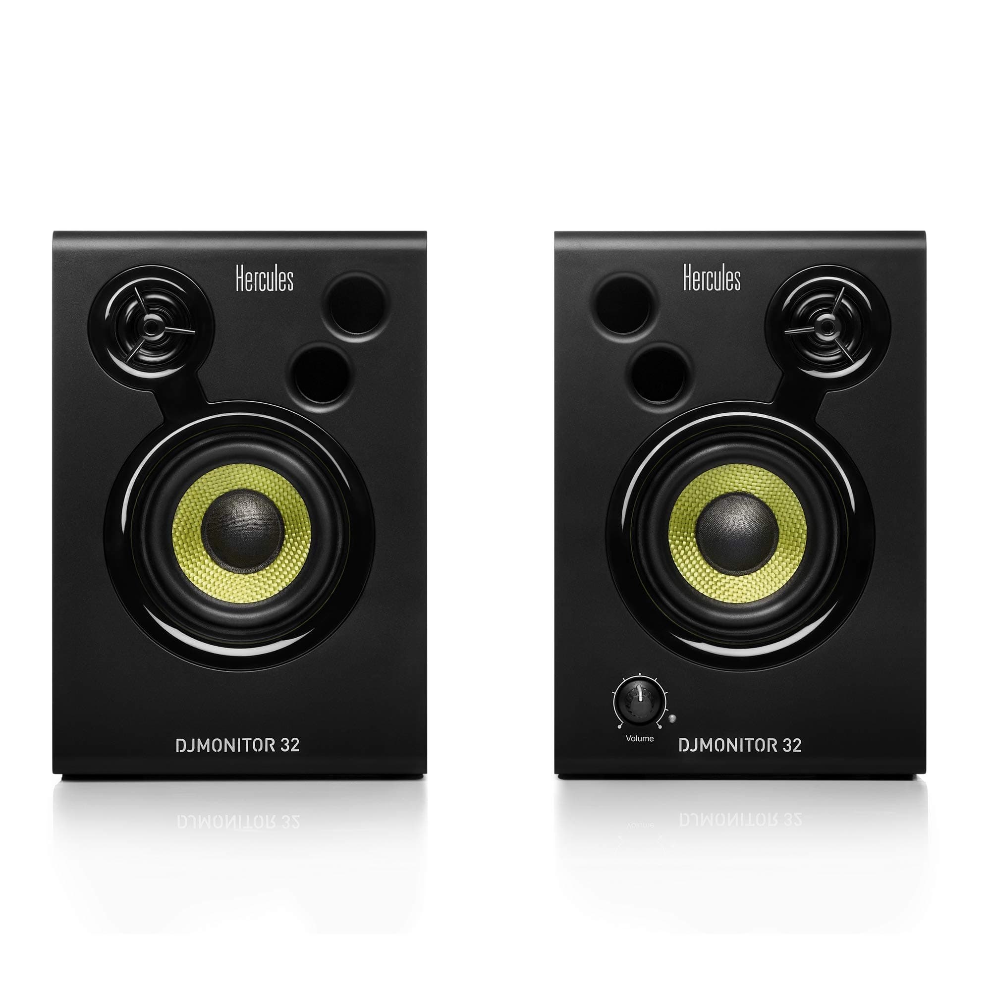 DJMonitor 32 – Compact 2-Way Active DJ Monitors with 3.5” Speakers for Studio and DJ