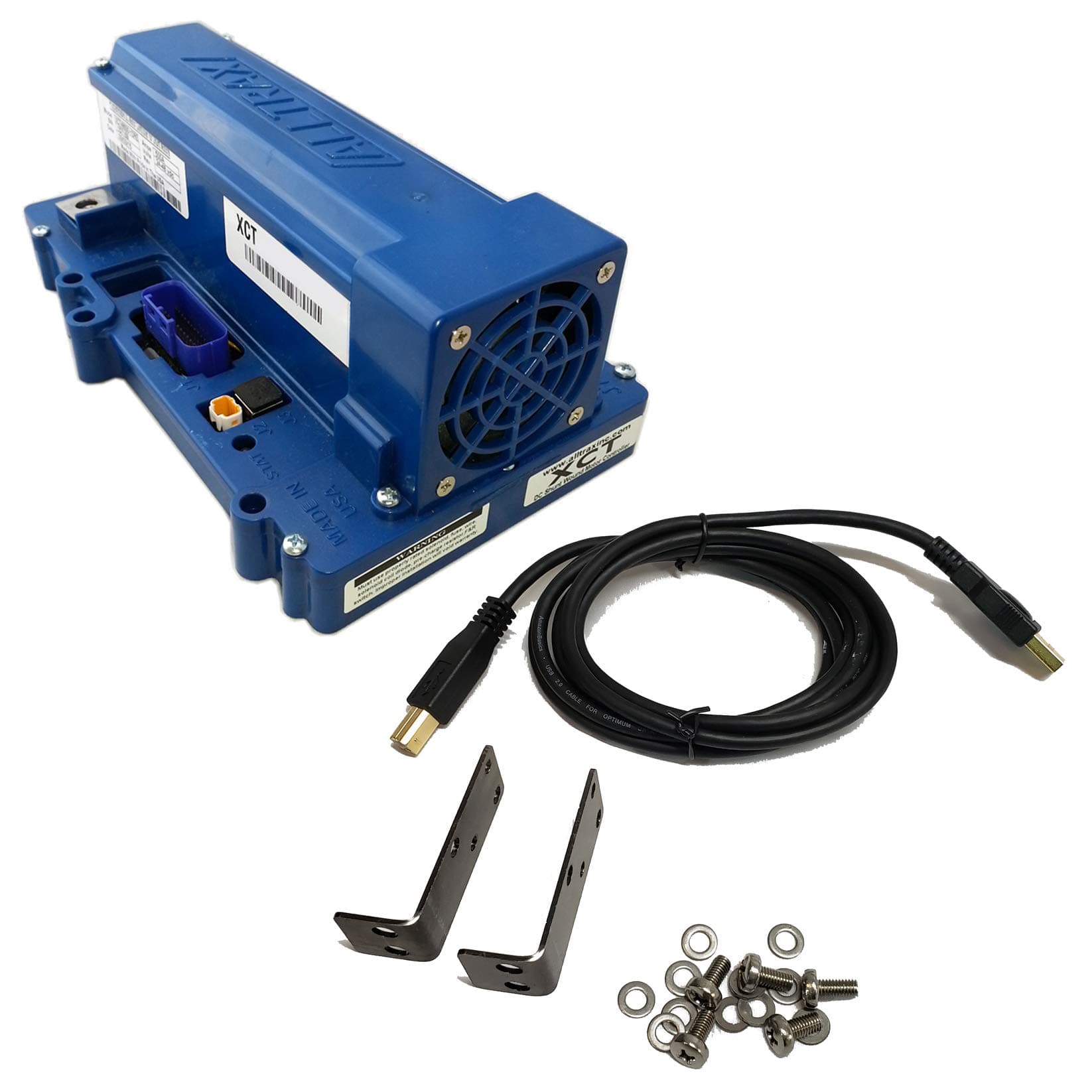 High Performance Alltrax Controller XCT-48500 – EZGO PDS 36/48V Golf Cart Controller (Regen Carts ONLY) – 500 Amp controller – 20-22 mph & 30% More Torque vs Stock – EZGO Speed Controller Made in USA