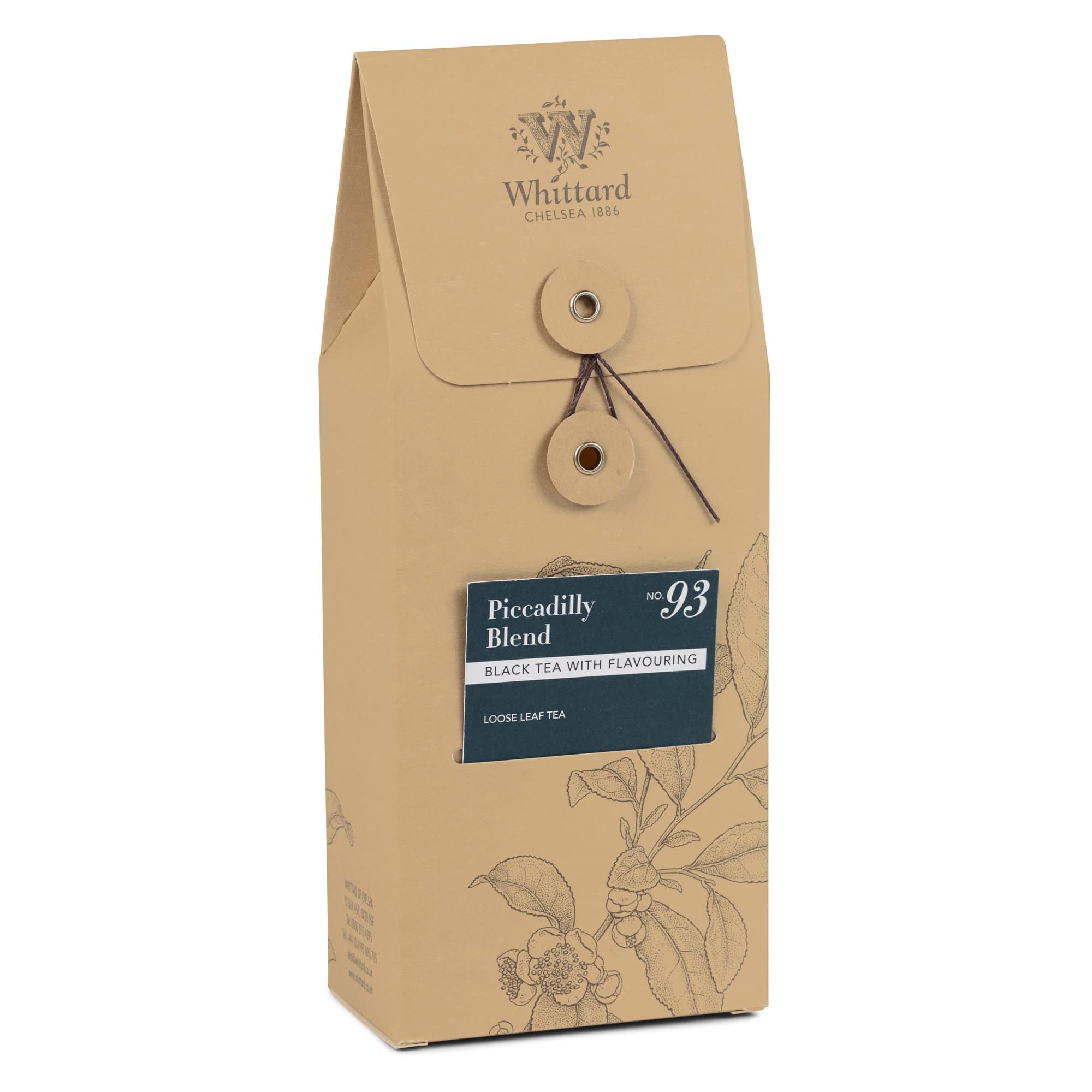 Whittard Tea Piccadilly Blend Loose Leaf 100g