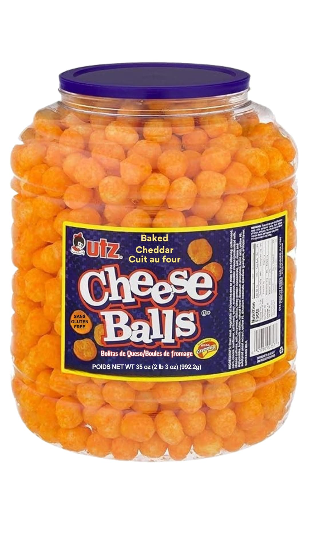 Cheese Ball Barrels - 35 oz. - 2 pk.
