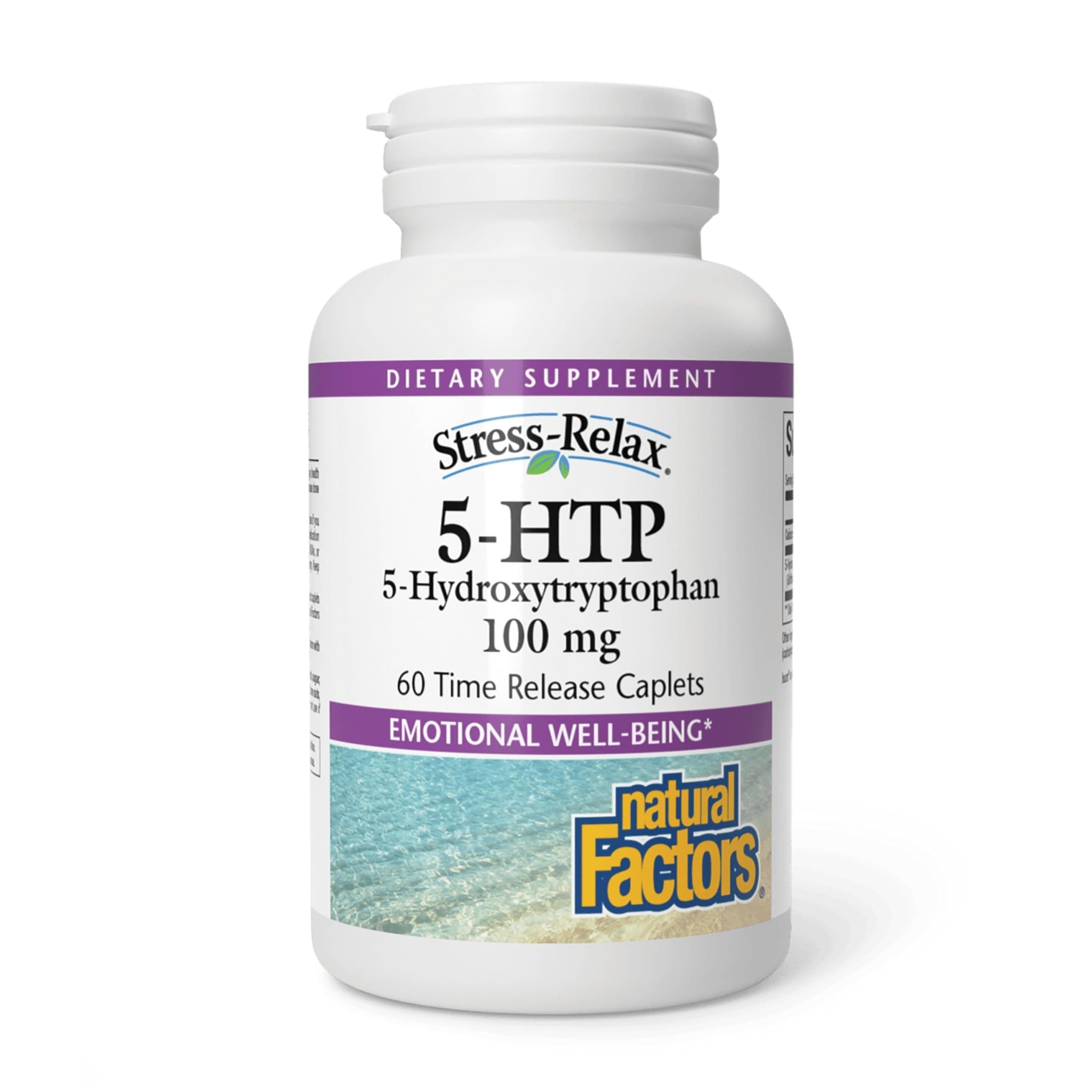Natural Factors Stress Relax 5-htp, 100mg