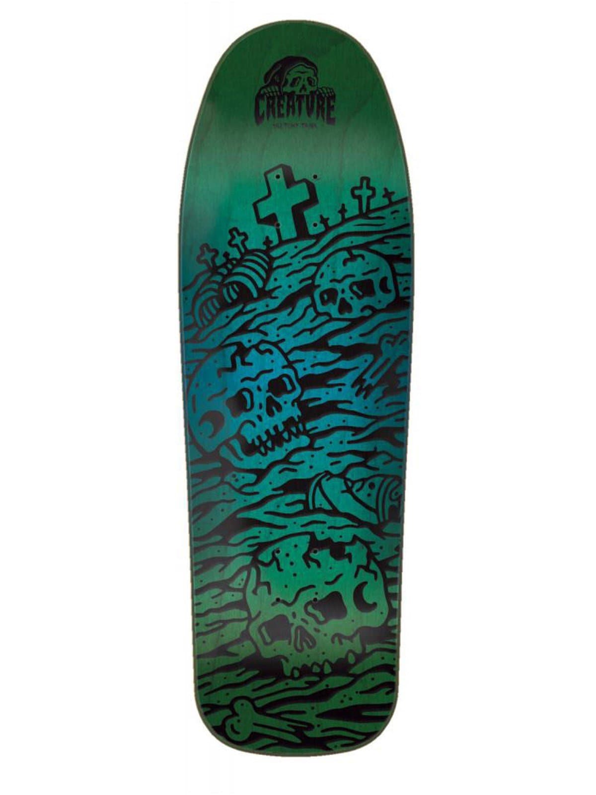 Creature Old School Skateboard Deck Sketchy Graveyard 9.75" x 31.86"