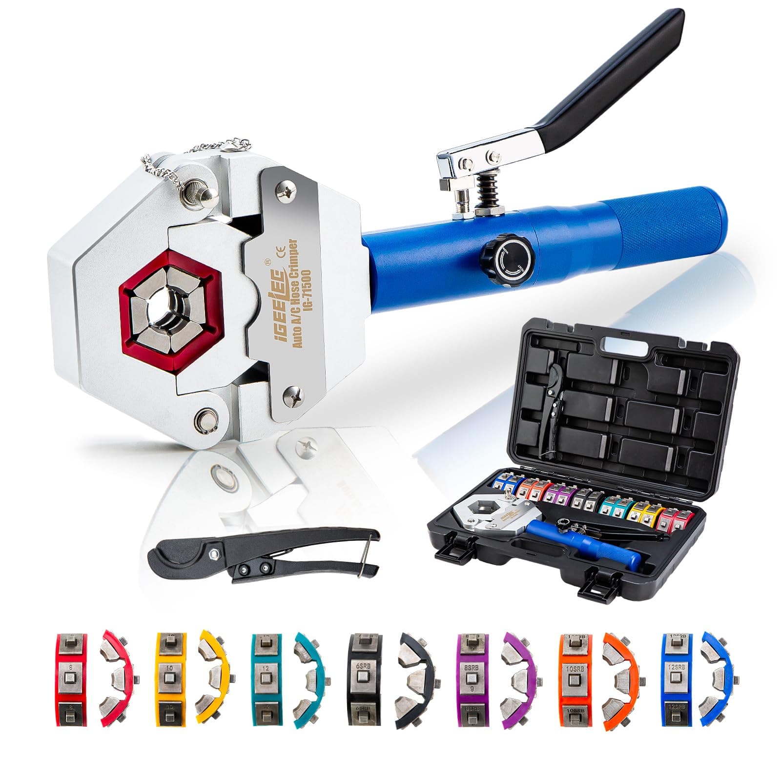 iGeelee Hydraulic Hose Crimper