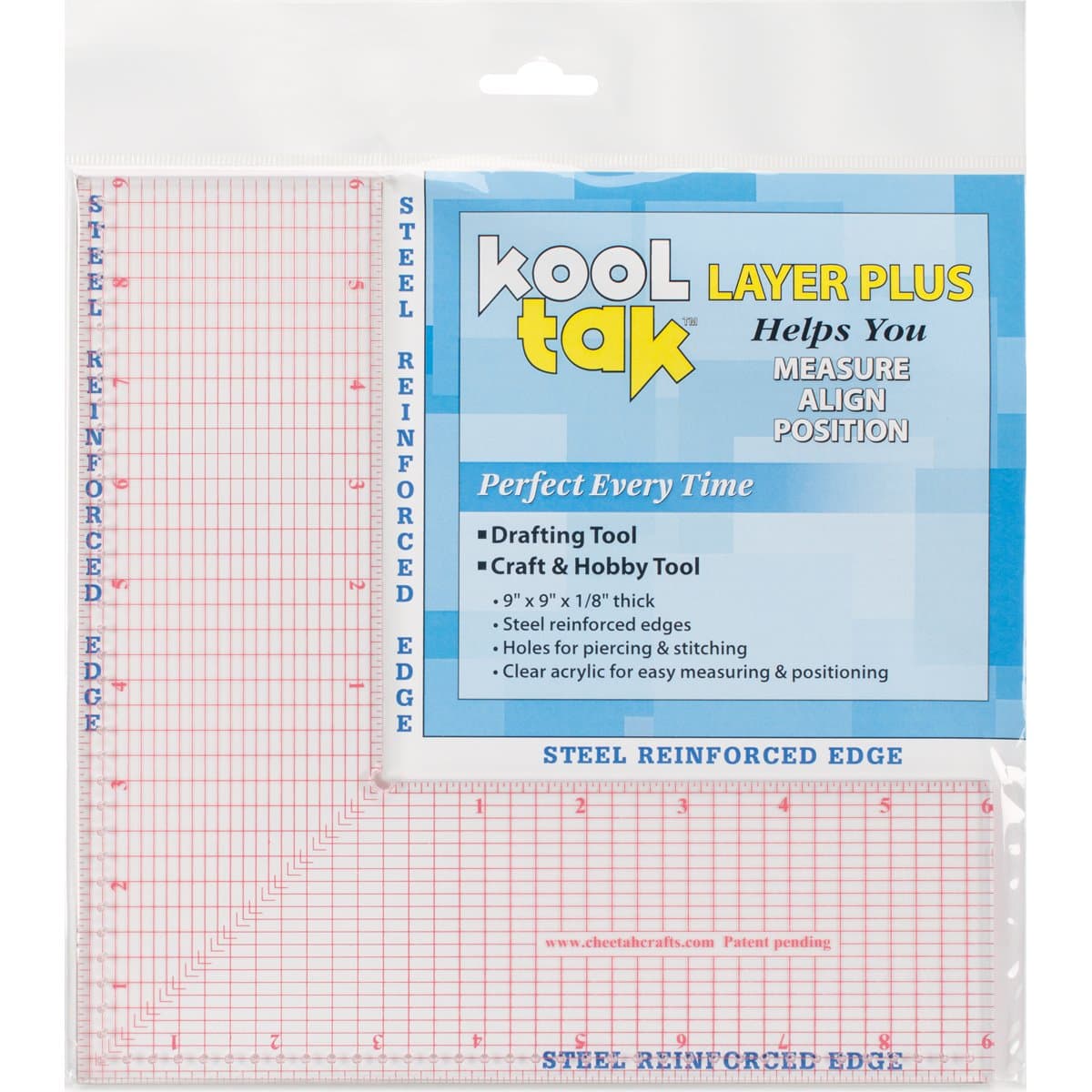 Kool Tak KLP-0909-US Layer Plus Tool, 9"X9"X.125