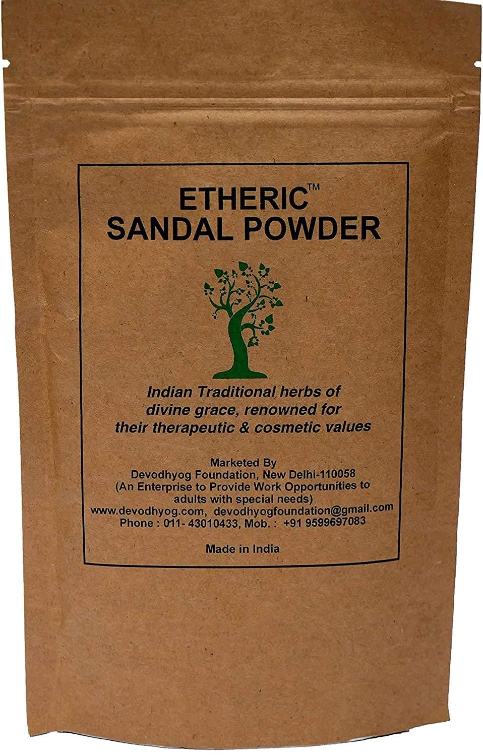 Natural Sandal Powder, 100 gm