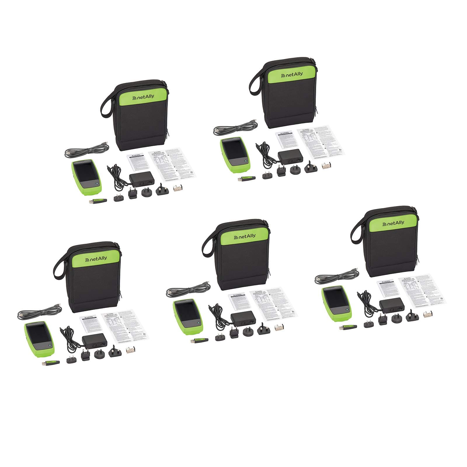 NetAlly LR-G2-5PK LinkRunner G2 Smart Connectivity Tester - Network connectivity tester with Link-Live Cloud Service - 5-Pack