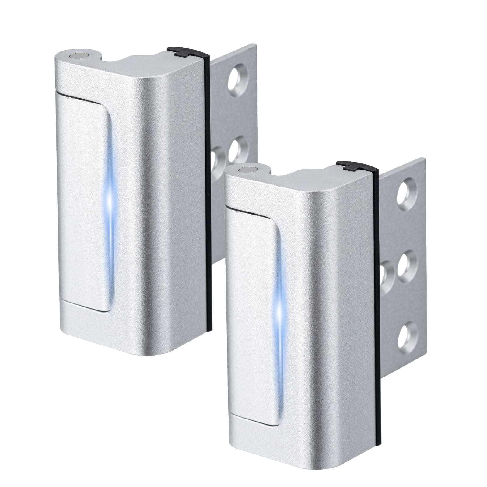 Home Security Door Lock Home Security Door Lock 2PCS Silver