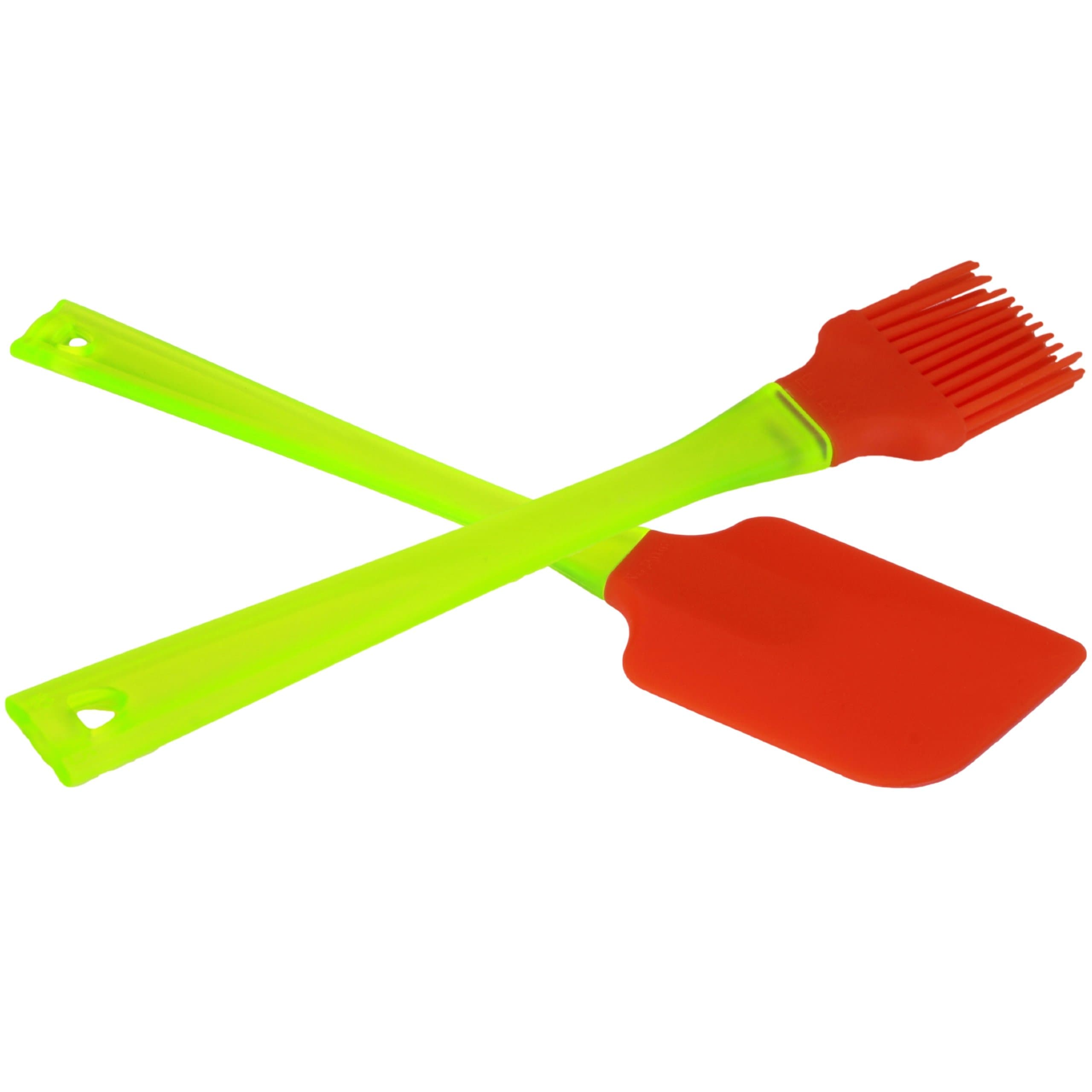 Silicone Spatula and Brush Set, Special Silicone Material