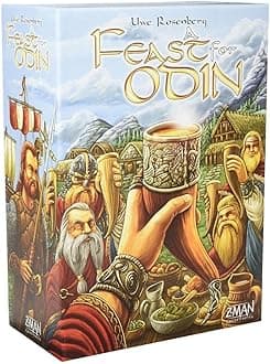 Z Man Games | A Feast for Odin | Board Game | Age 12+ | 1-4 Players | 30-120 Minutes Playing Time